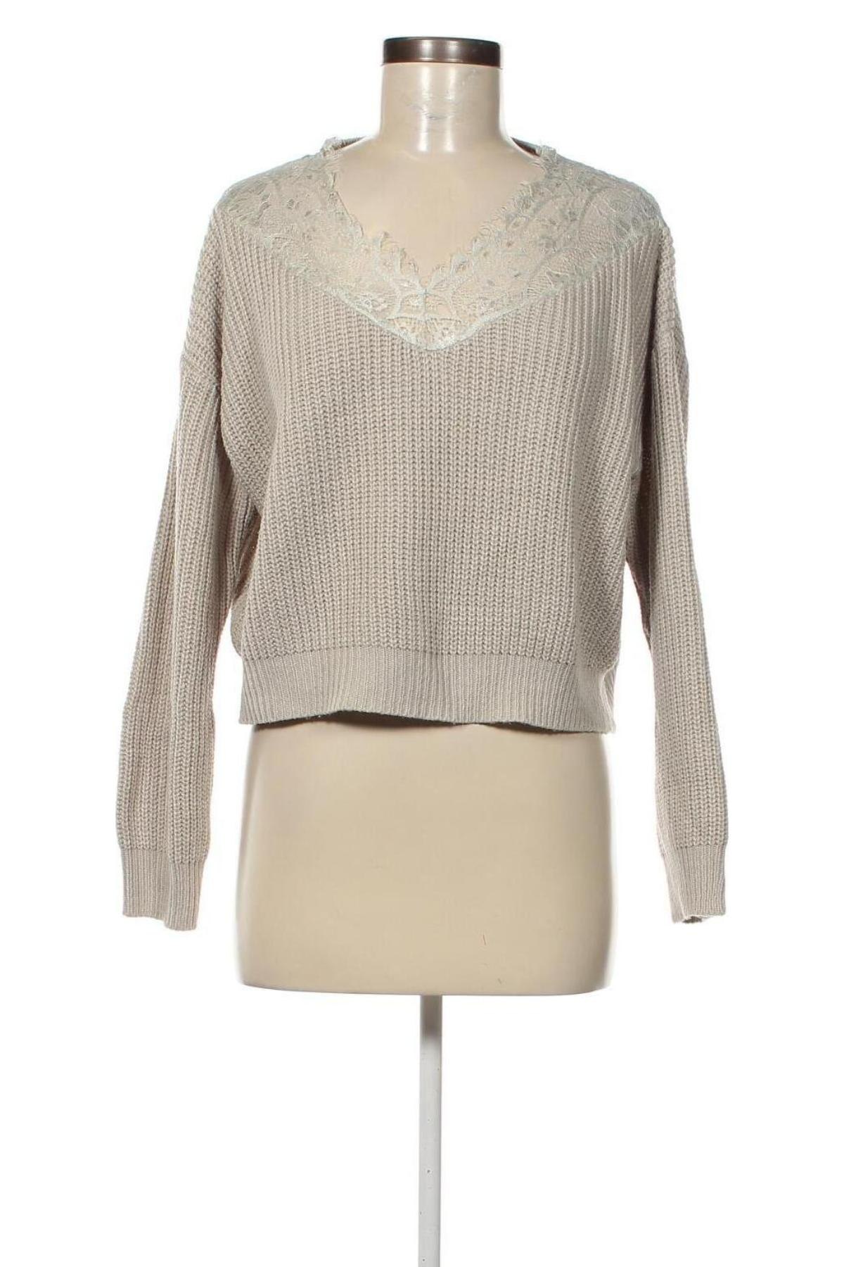 Damenpullover, Größe M, Farbe Beige, Preis 7,99 €