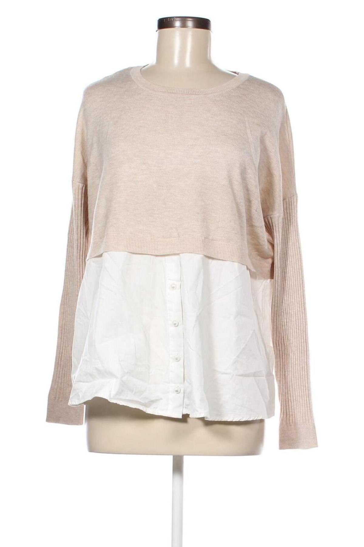 Damenpullover, Größe M, Farbe Beige, Preis 6,49 €