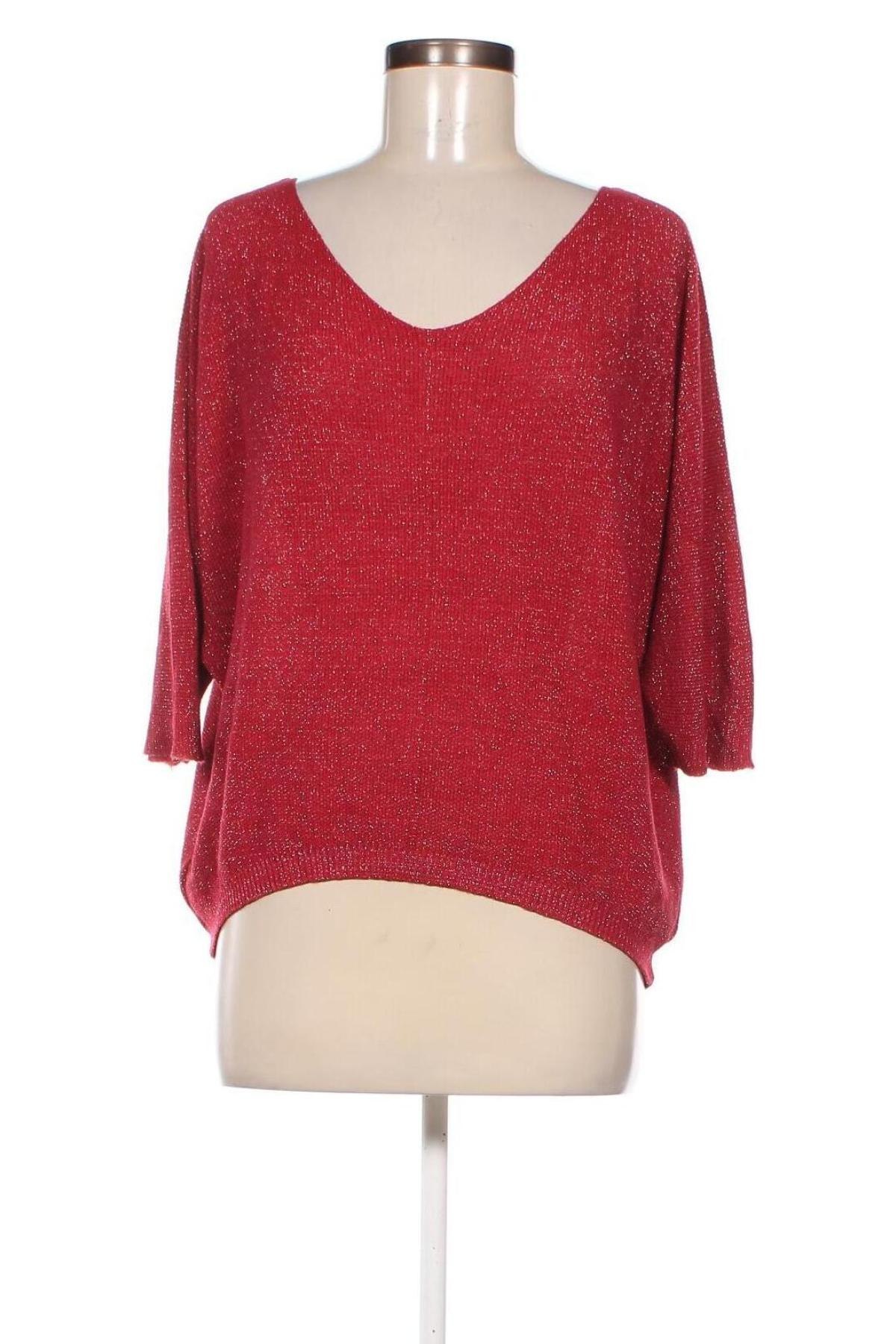 Damenpullover, Größe M, Farbe Rot, Preis € 7,49