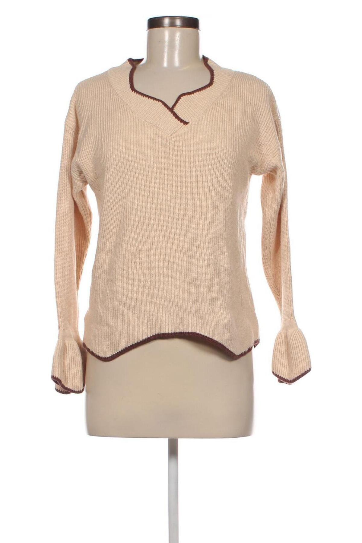 Damenpullover, Größe M, Farbe Beige, Preis € 7,29