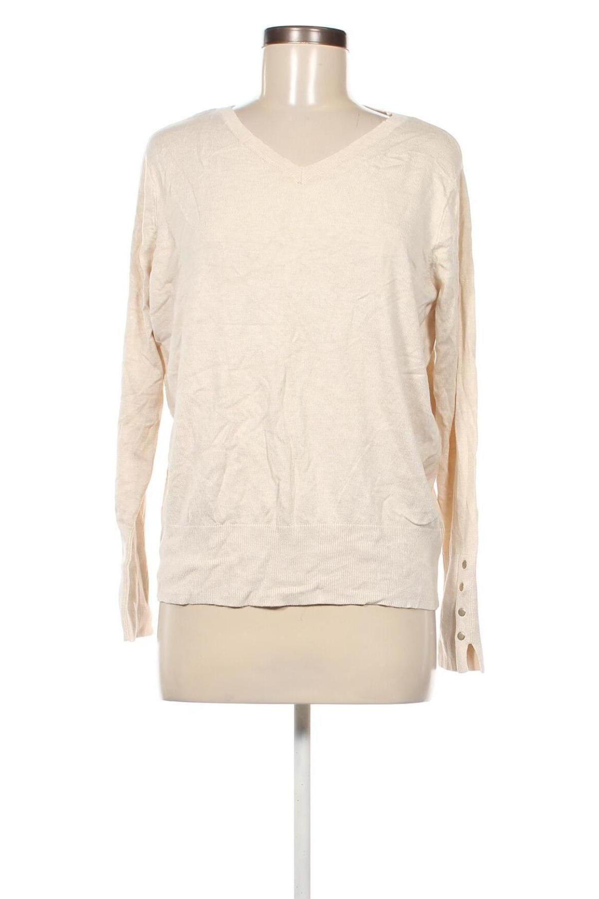 Γυναικείο πουλόβερ, Μέγεθος L, Χρώμα Εκρού, Τιμή 8,79 €