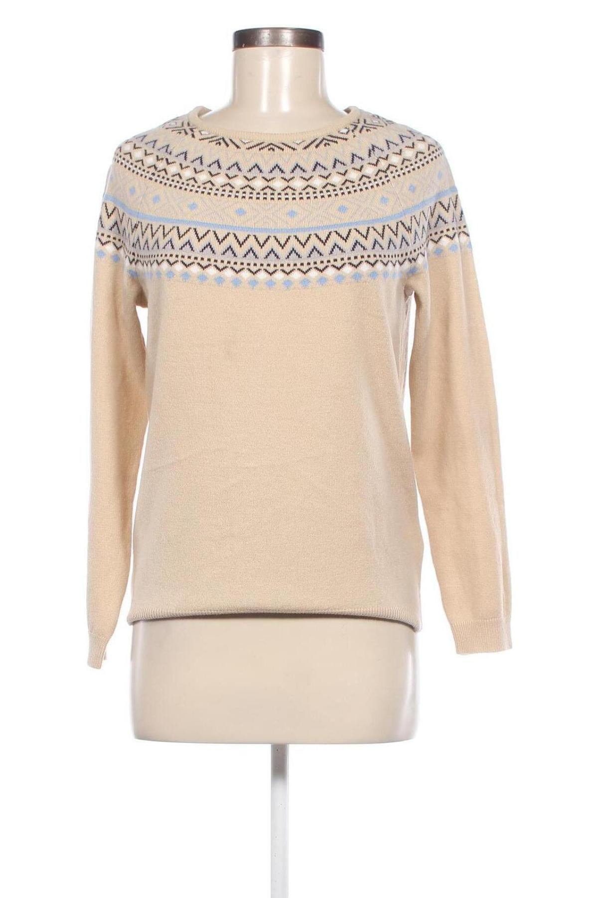 Γυναικείο πουλόβερ, Μέγεθος M, Χρώμα  Μπέζ, Τιμή 7,71 €
