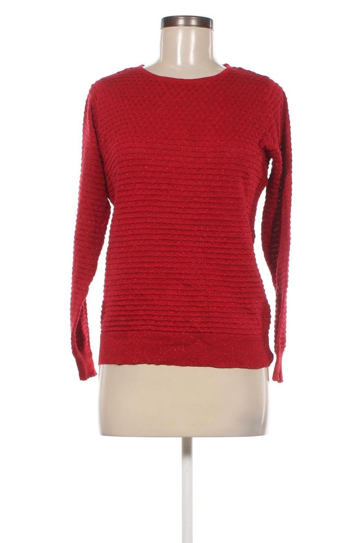 Damenpullover, Größe M, Farbe Rot, Preis 9,89 €