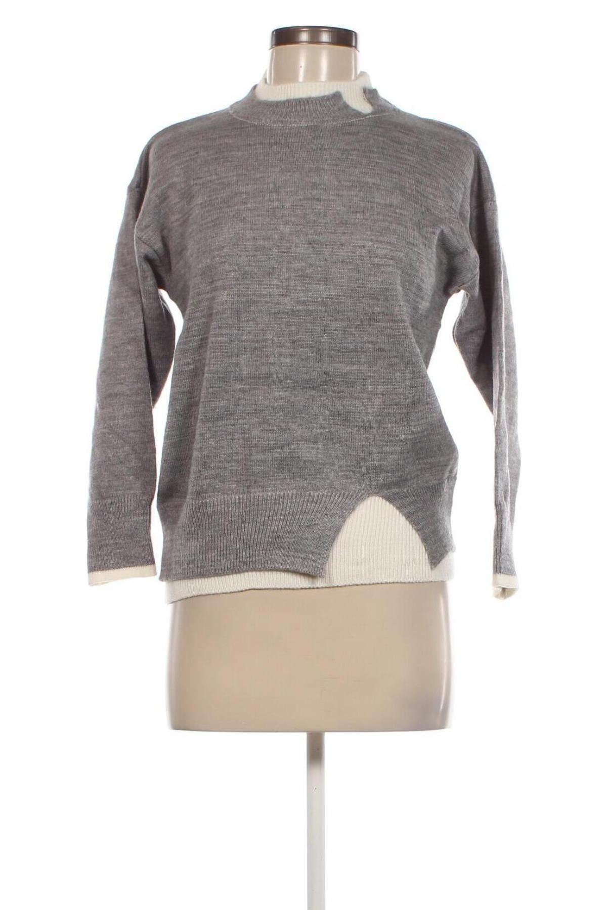 Damenpullover, Größe M, Farbe Grau, Preis 15,68 €