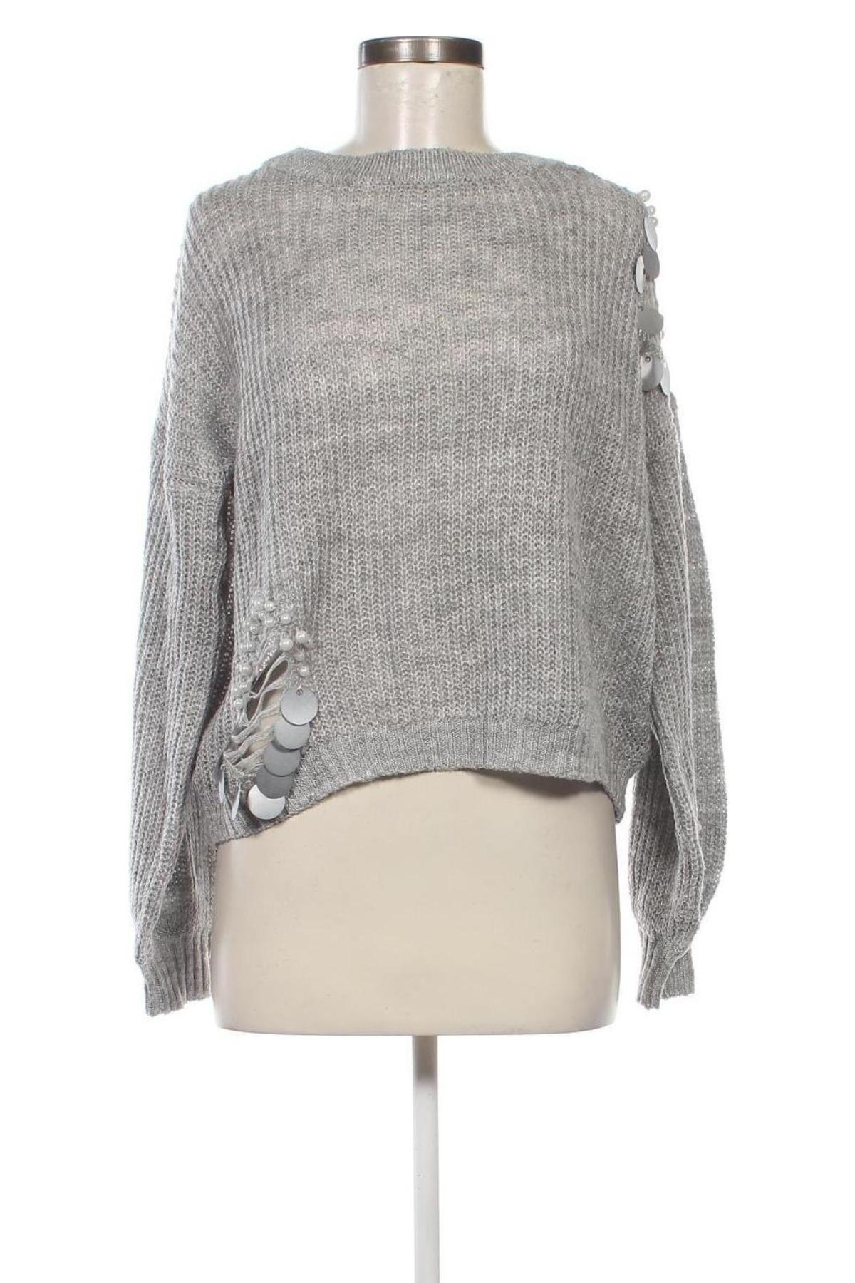 Damenpullover, Größe S, Farbe Grau, Preis € 7,49