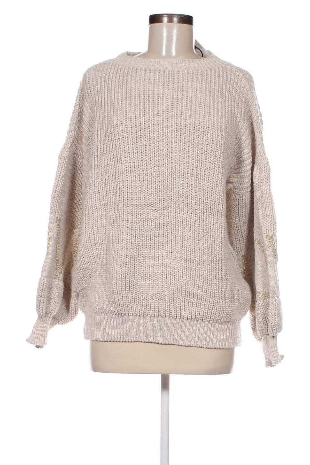 Damenpullover, Größe M, Farbe Beige, Preis € 9,89