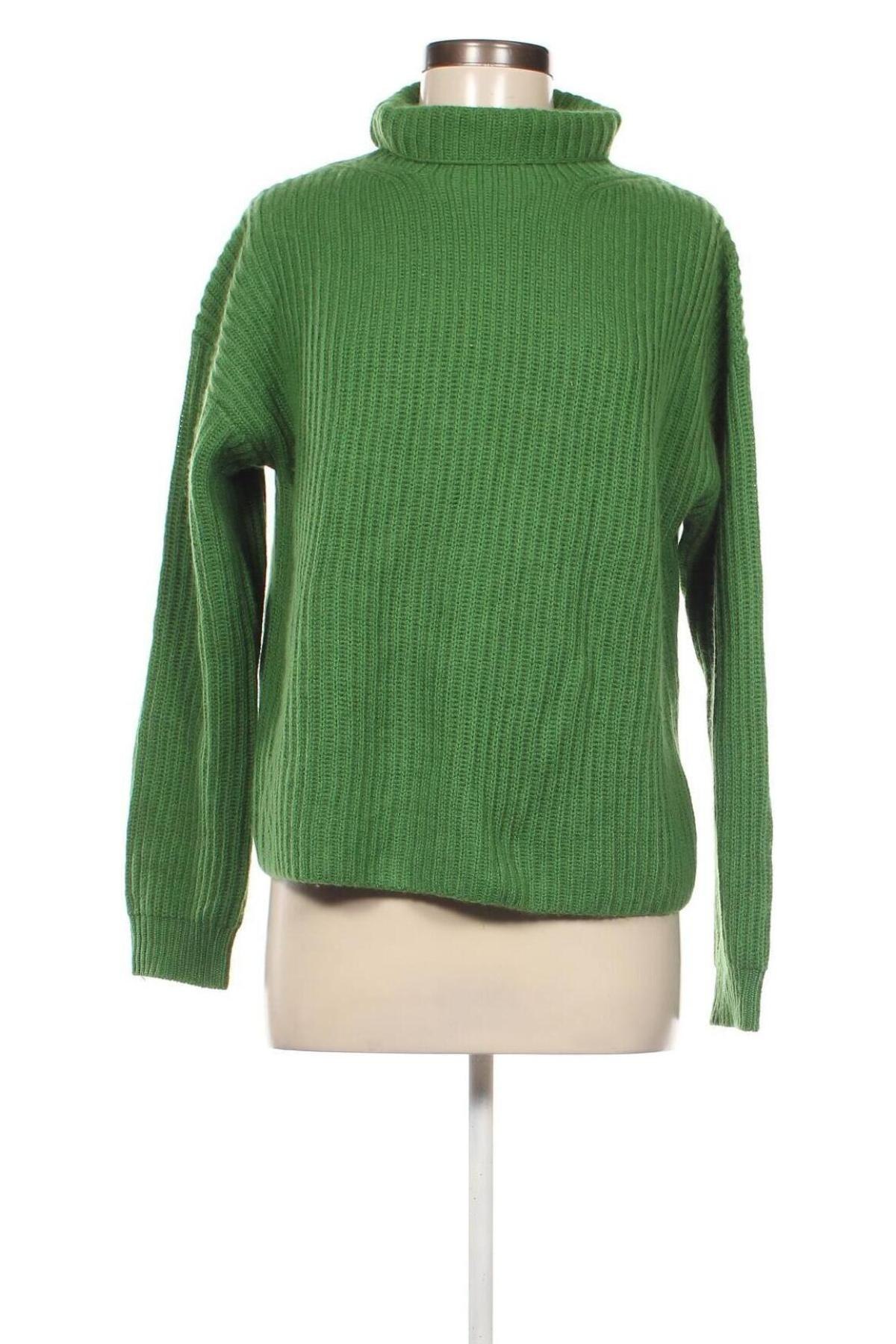 Дамски пуловер 0039 Italy, Размер M, Цвят Зелен, Цена 56,64 лв.