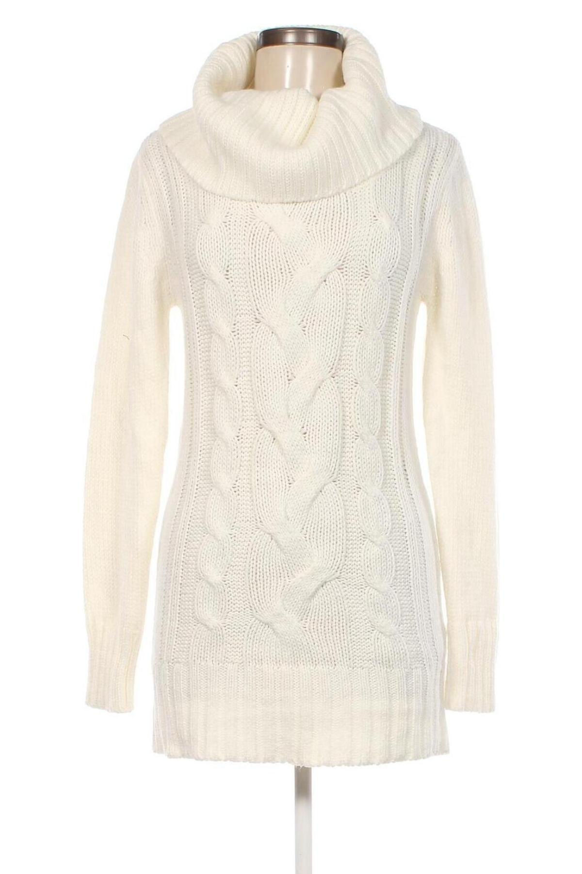 Γυναικείο πουλόβερ Amisu, Μέγεθος L, Χρώμα Λευκό, Τιμή 8,25 €