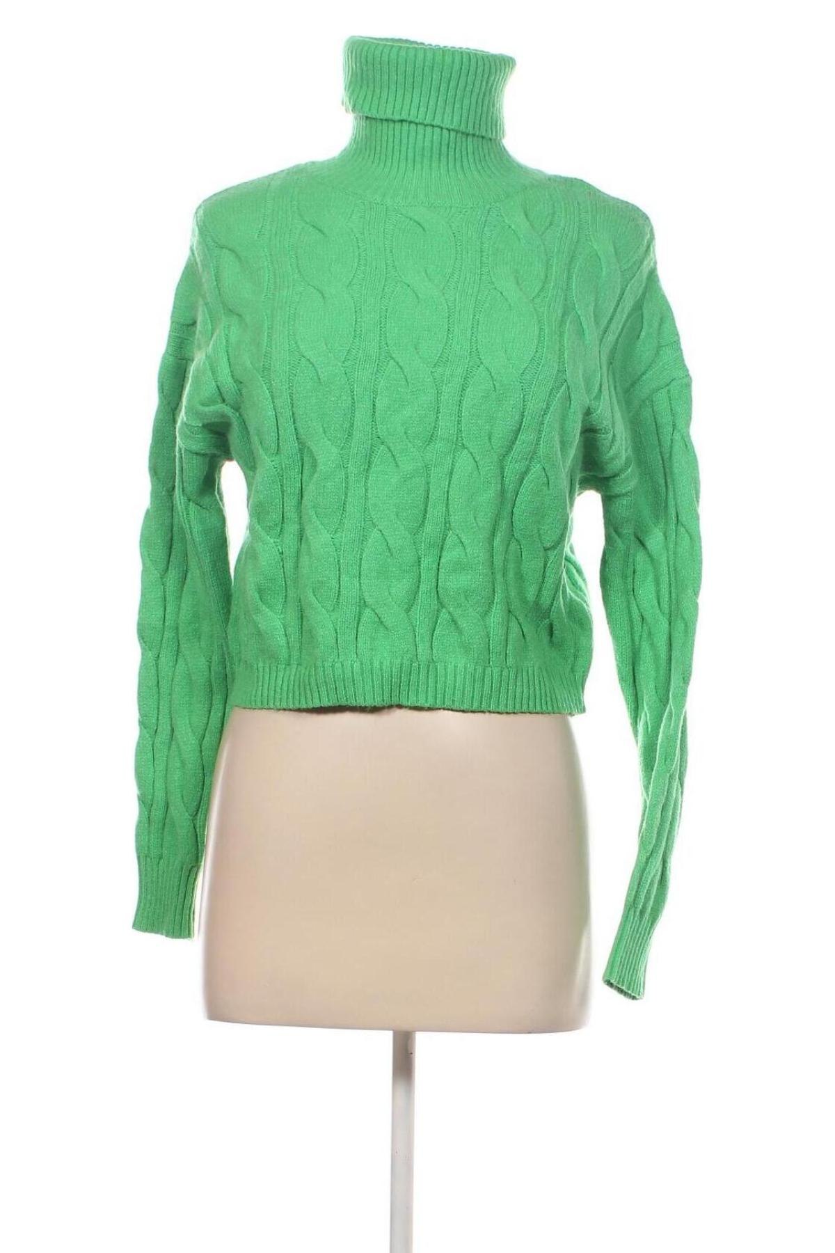 Pulover de femei Amisu, Mărime XS, Culoare Verde, Preț 34,99 Lei