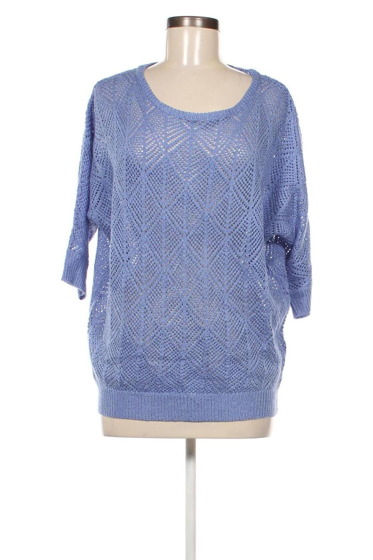 Дамски пуловер Amisu, Размер M, Цвят Син, Цена 13,34 лв.