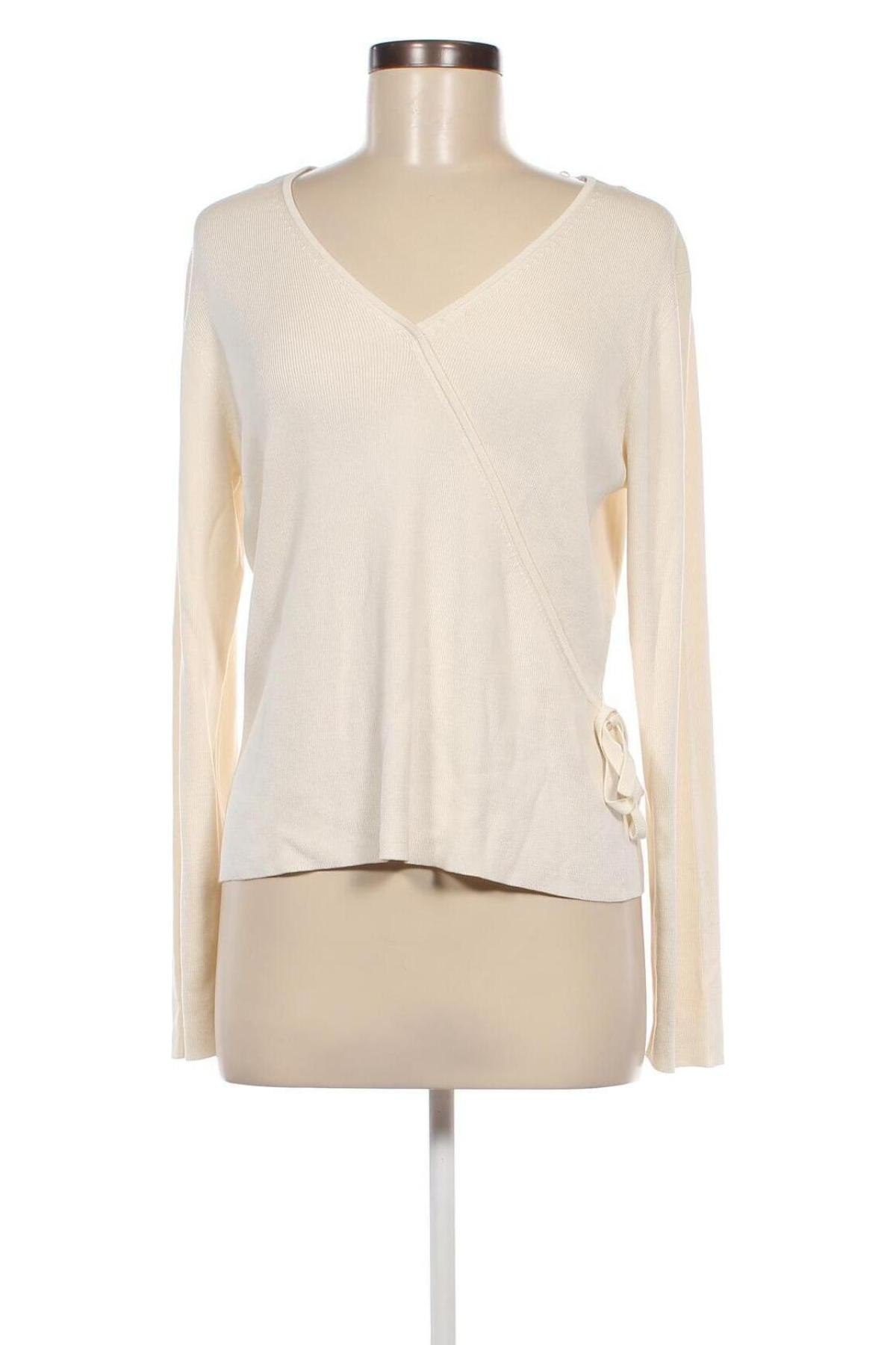 Γυναικείο πουλόβερ Ann Taylor, Μέγεθος L, Χρώμα Λευκό, Τιμή 23,01 €