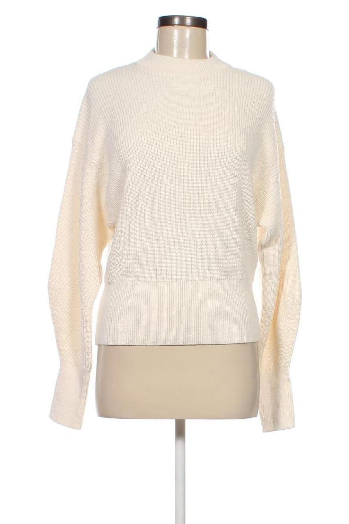 Дамски пуловер BOSS, Размер S, Цвят Екрю, Цена 198,25 лв.