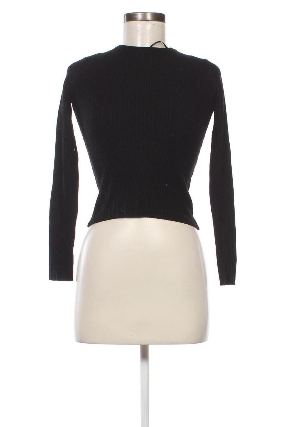Γυναικείο πουλόβερ Bershka, Μέγεθος S, Χρώμα Μαύρο, Τιμή 8,25 €
