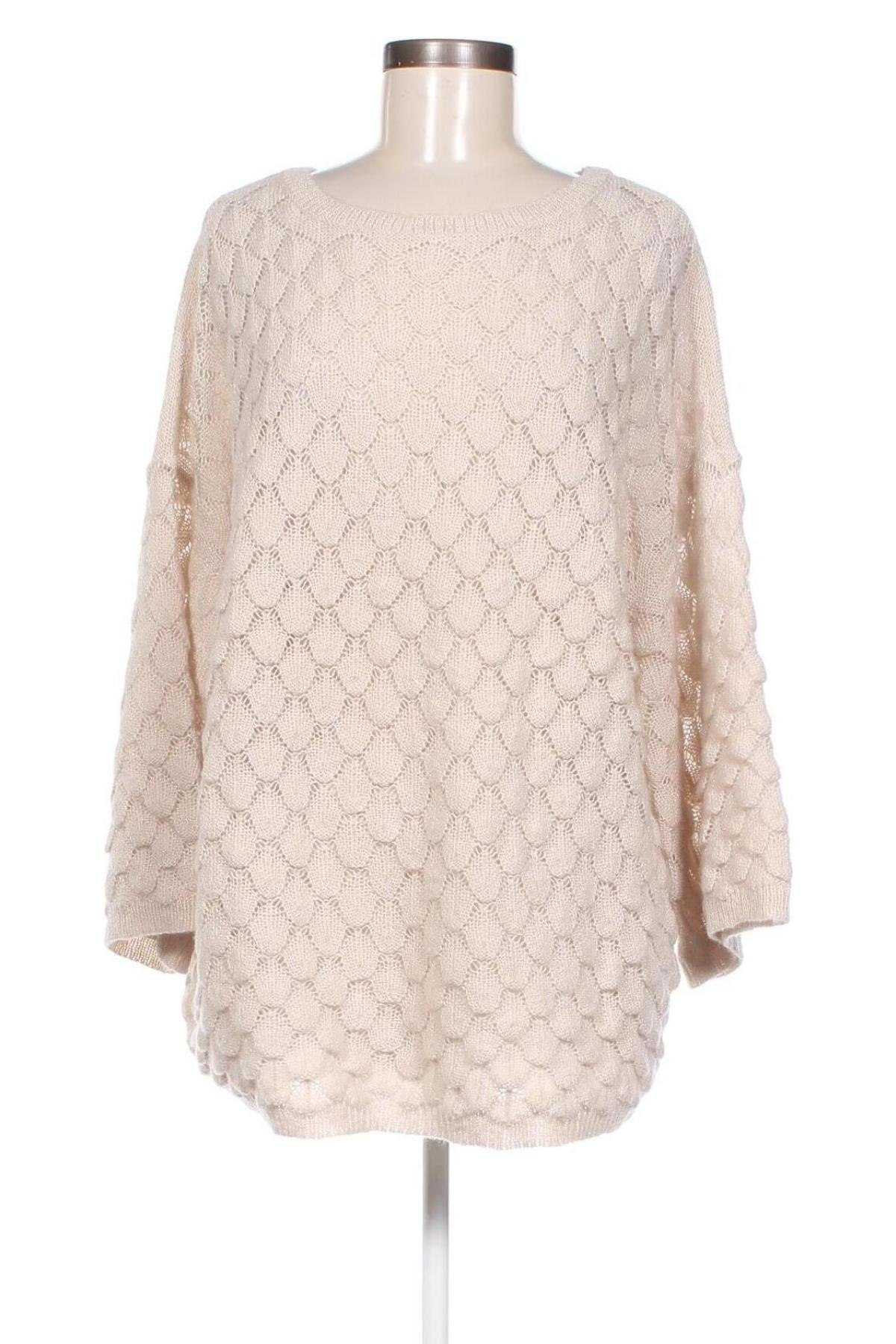 Γυναικείο πουλόβερ Best Connections, Μέγεθος XL, Χρώμα  Μπέζ, Τιμή 10,58 €