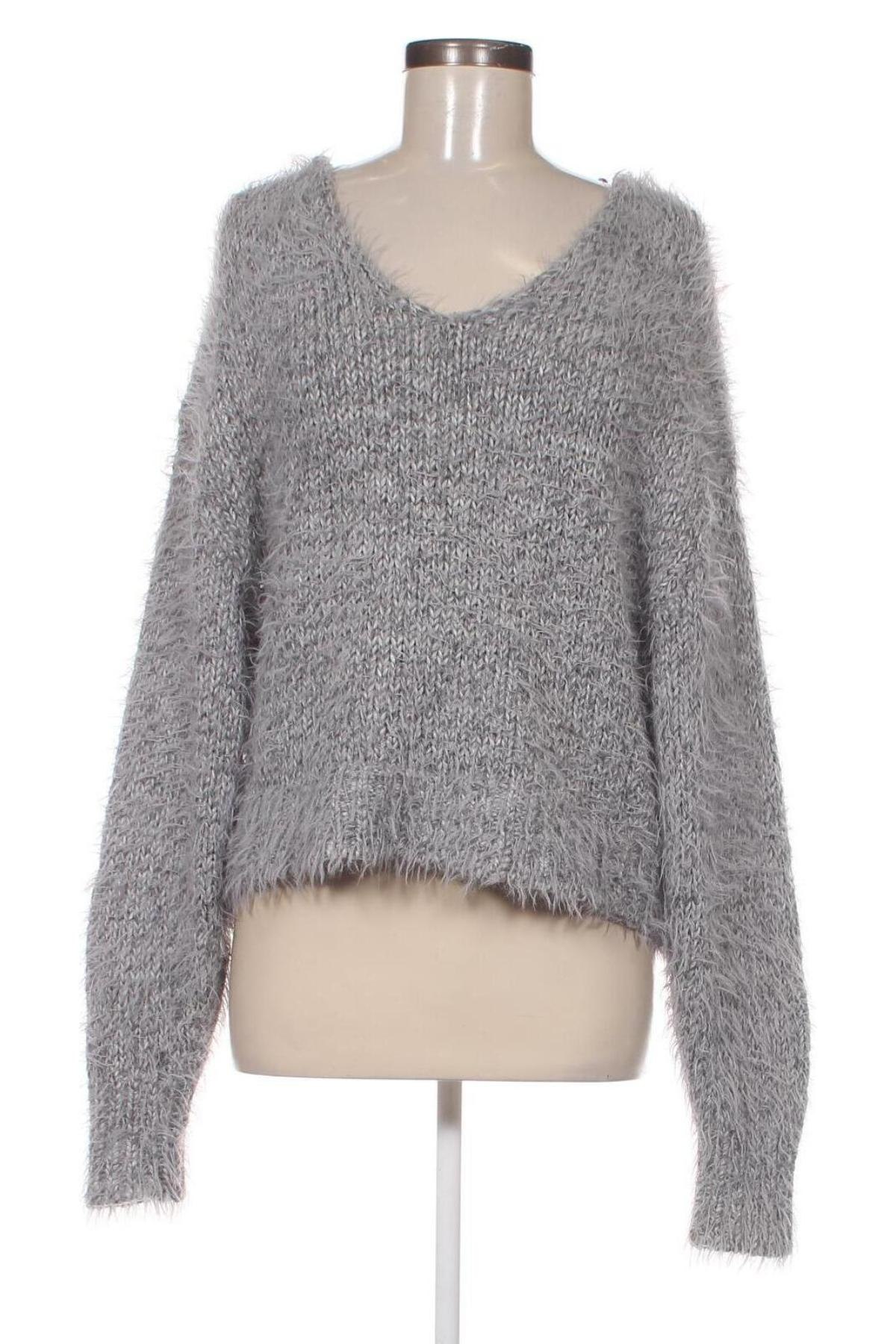 Дамски пуловер Bik Bok, Размер XL, Цвят Сив, Цена 16,24 лв.