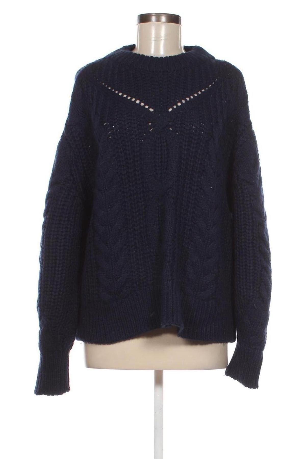 Дамски пуловер Boii, Размер M, Цвят Син, Цена 18,86 лв.