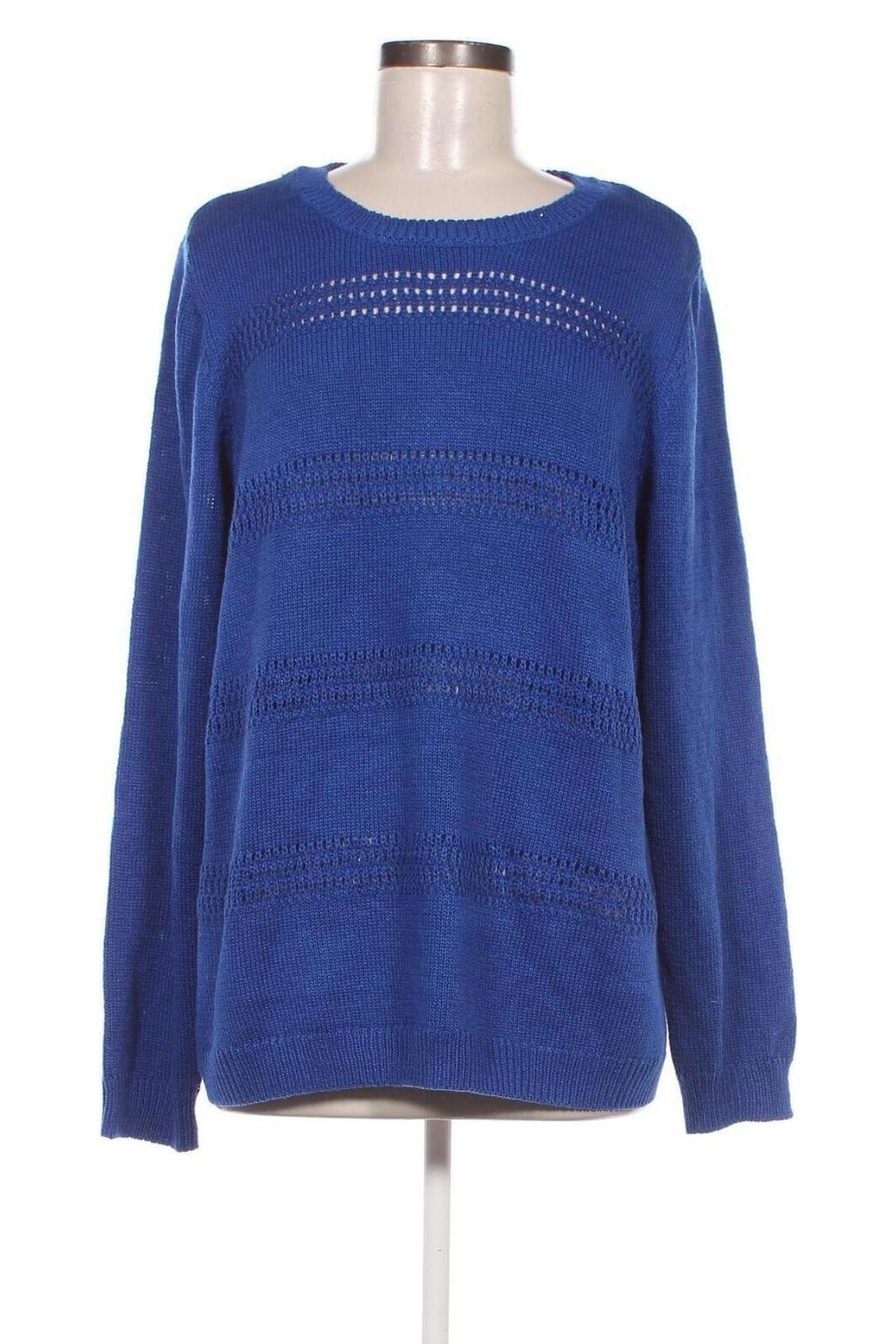 Γυναικείο πουλόβερ Bonita, Μέγεθος XXL, Χρώμα Μπλέ, Τιμή 9,87 €