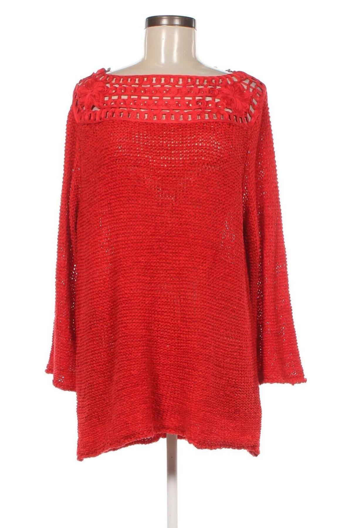 Damenpullover Bpc Bonprix Collection, Größe XXL, Farbe Rot, Preis € 10,09