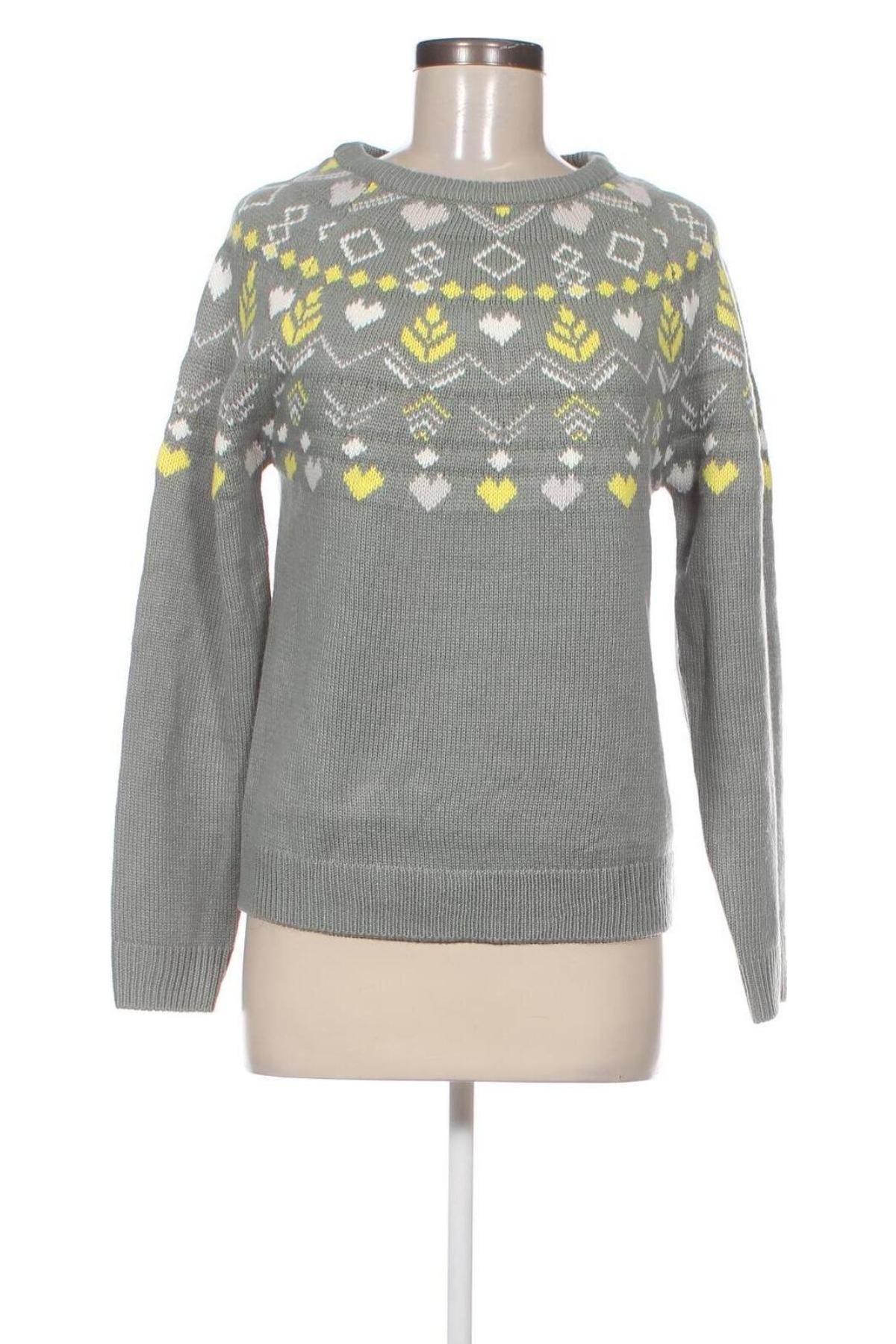 Дамски пуловер Bpc Bonprix Collection, Размер S, Цвят Зелен, Цена 14,21 лв.