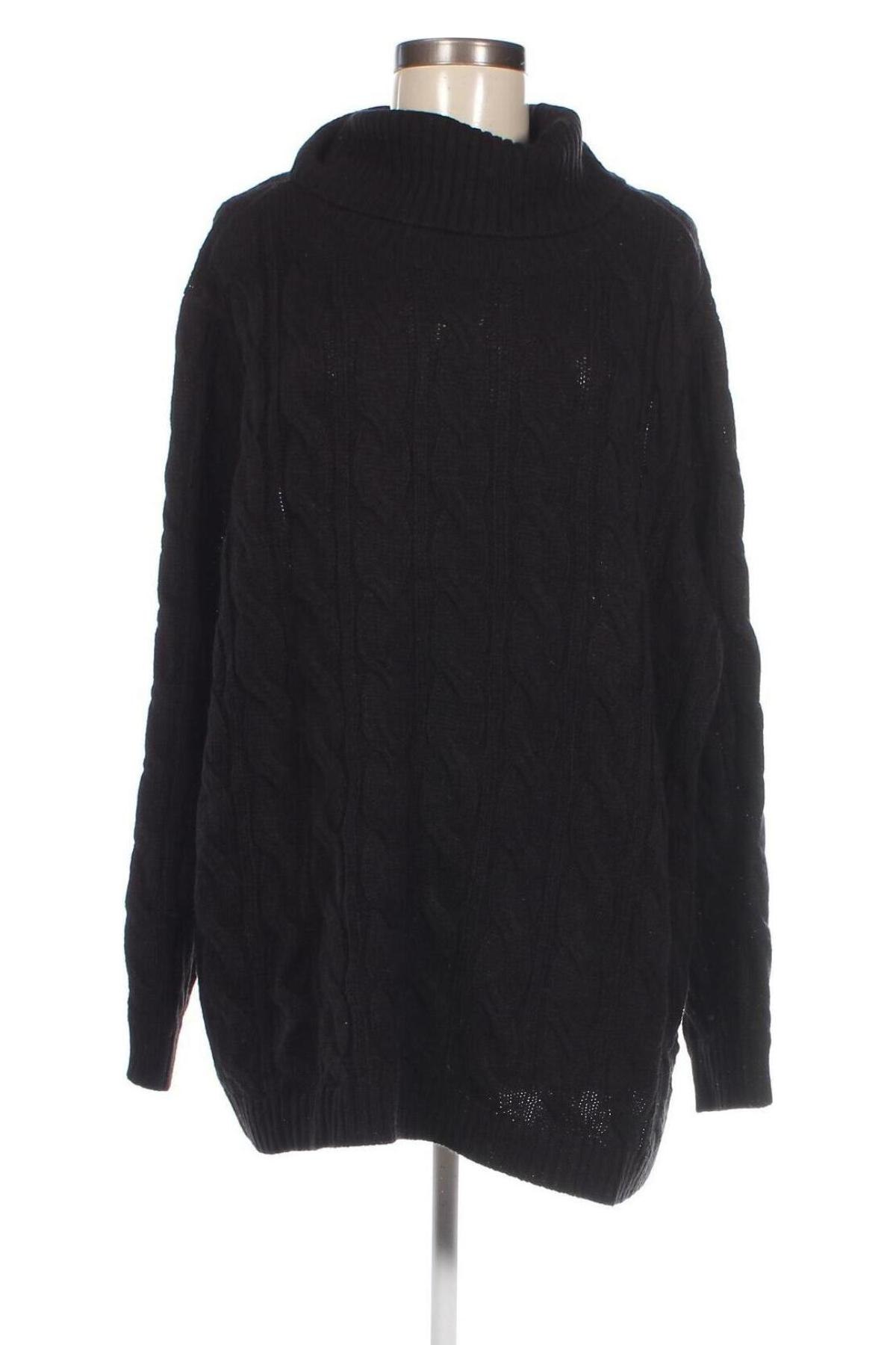 Дамски пуловер Bpc Bonprix Collection, Размер 3XL, Цвят Черен, Цена 17,40 лв.