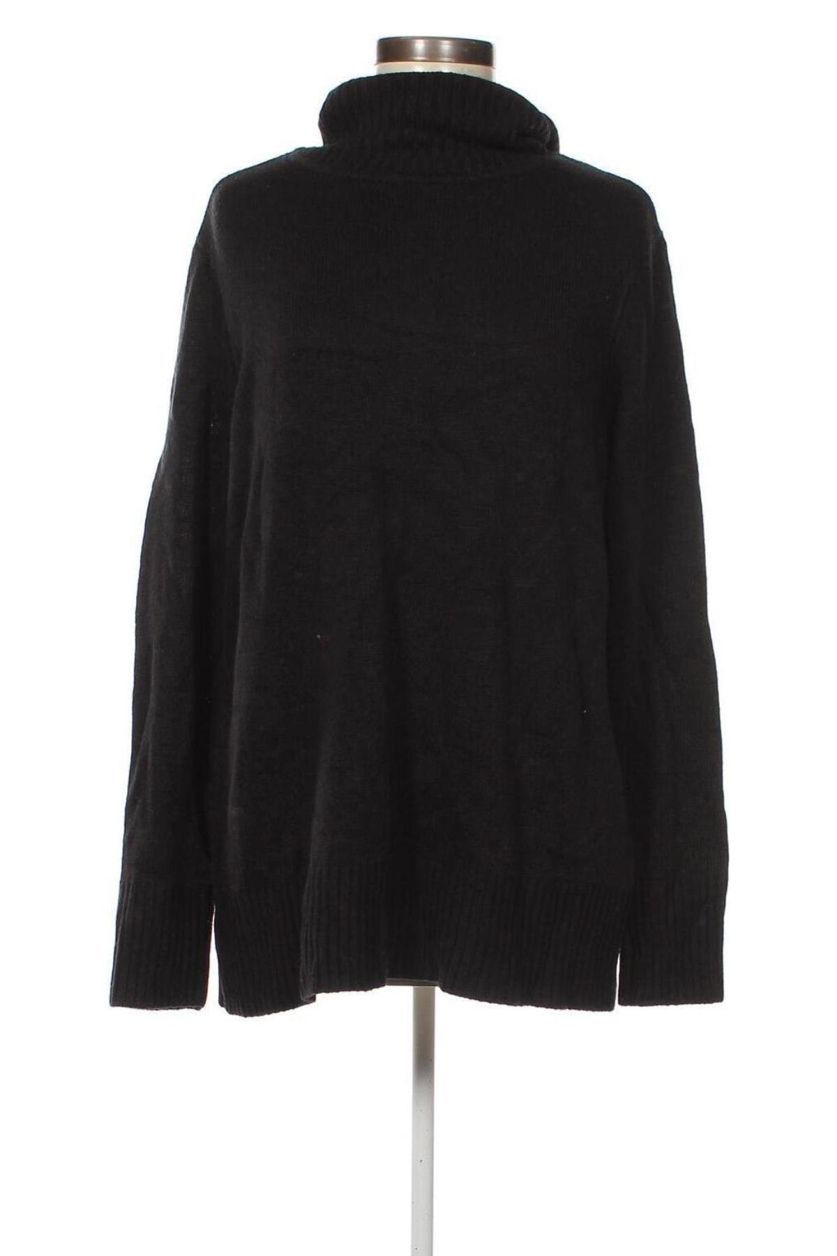 Γυναικείο πουλόβερ Bpc Bonprix Collection, Μέγεθος XXL, Χρώμα Μαύρο, Τιμή 10,76 €