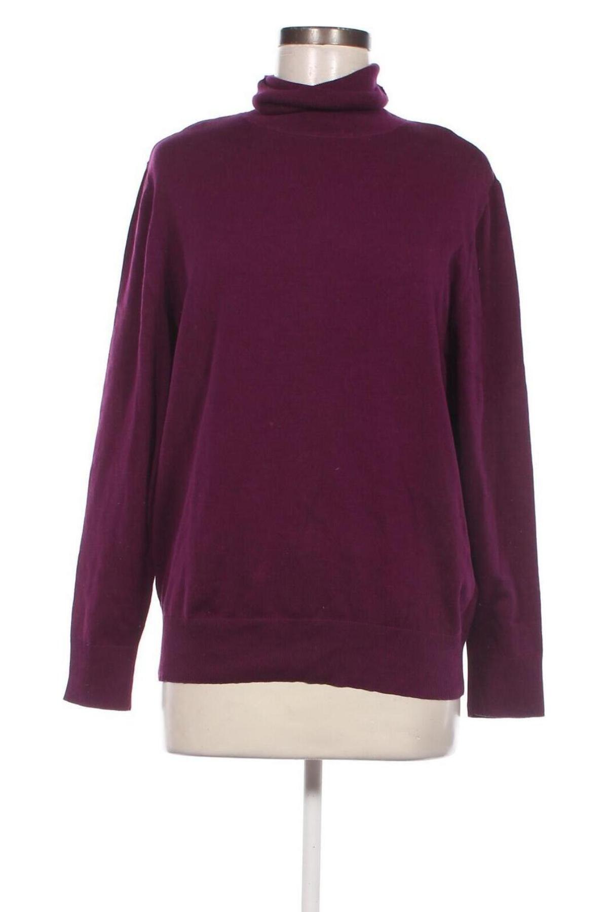 Дамски пуловер C&A, Размер L, Цвят Лилав, Цена 14,21 лв.