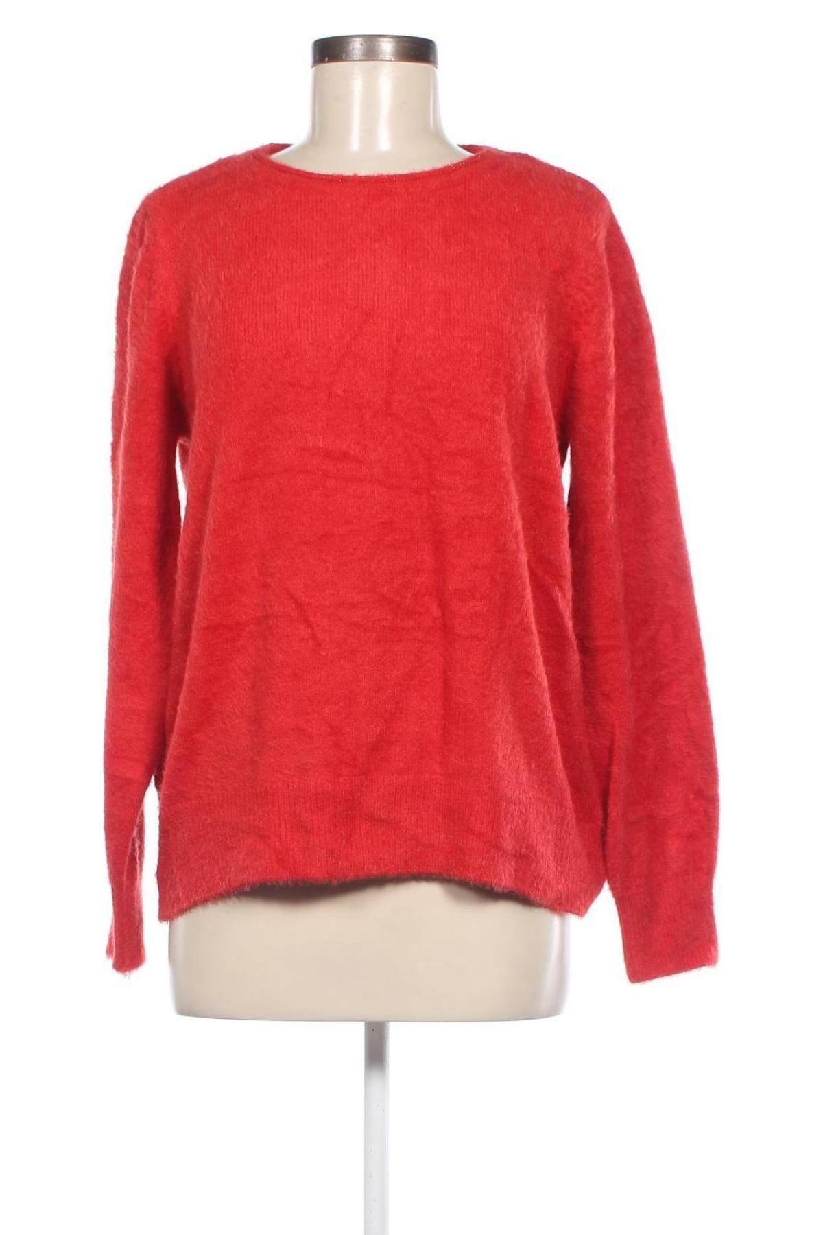 Damenpullover C&A, Größe M, Farbe Rot, Preis 7,49 €