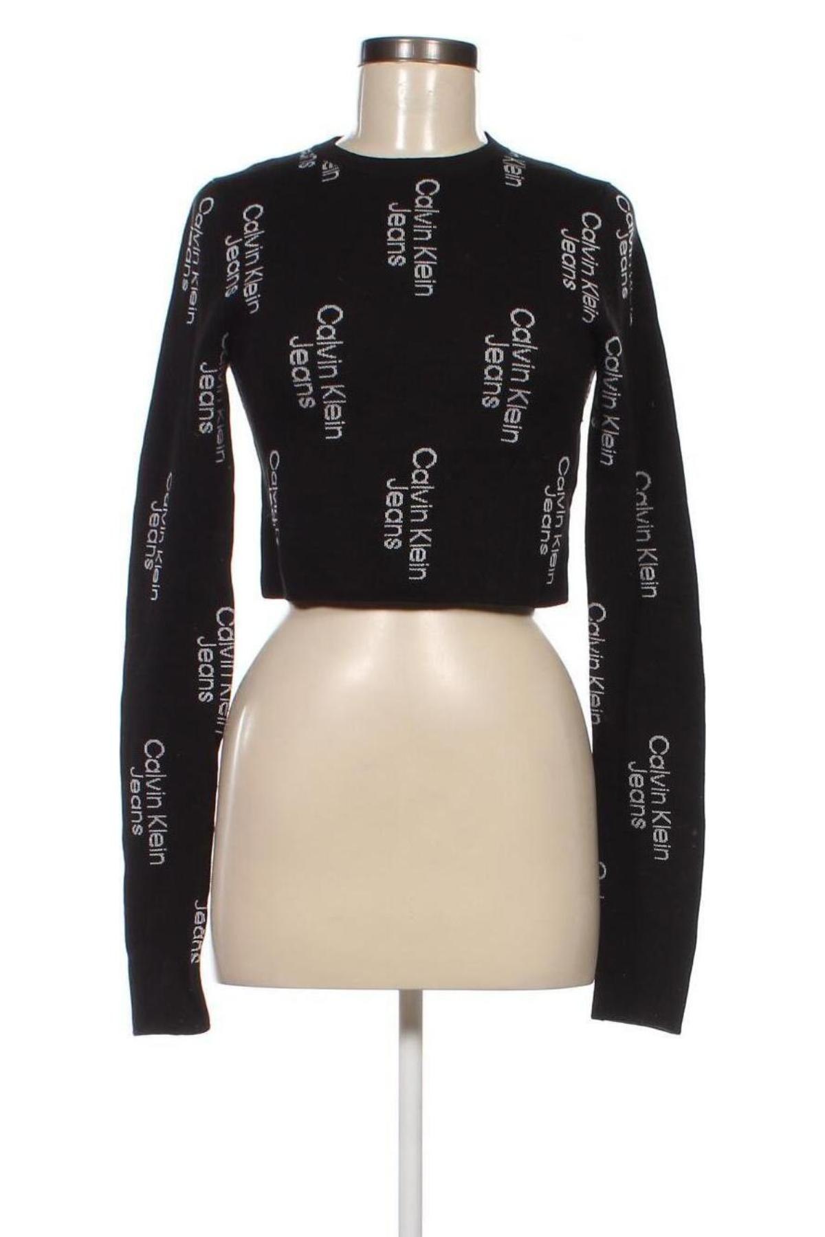 Pulover de femei Calvin Klein, Mărime M, Culoare Negru, Preț 466,12 Lei