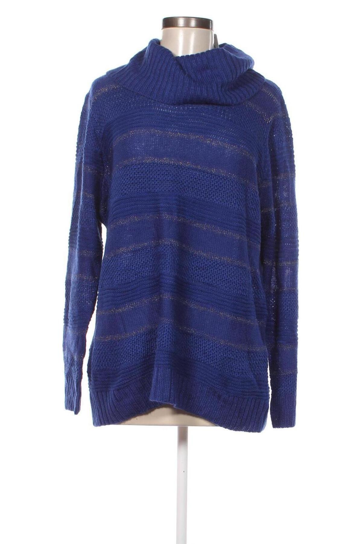 Дамски пуловер Canda, Размер XL, Цвят Син, Цена 10,15 лв.