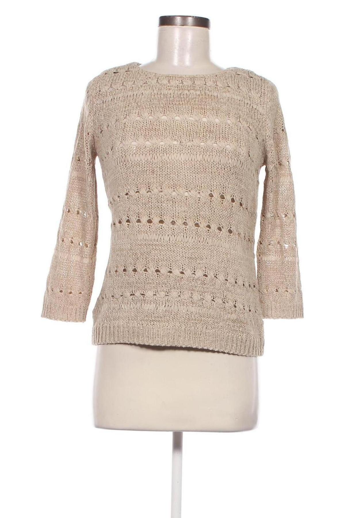 Damenpullover Charles Vogele, Größe S, Farbe Beige, Preis 3,03 €