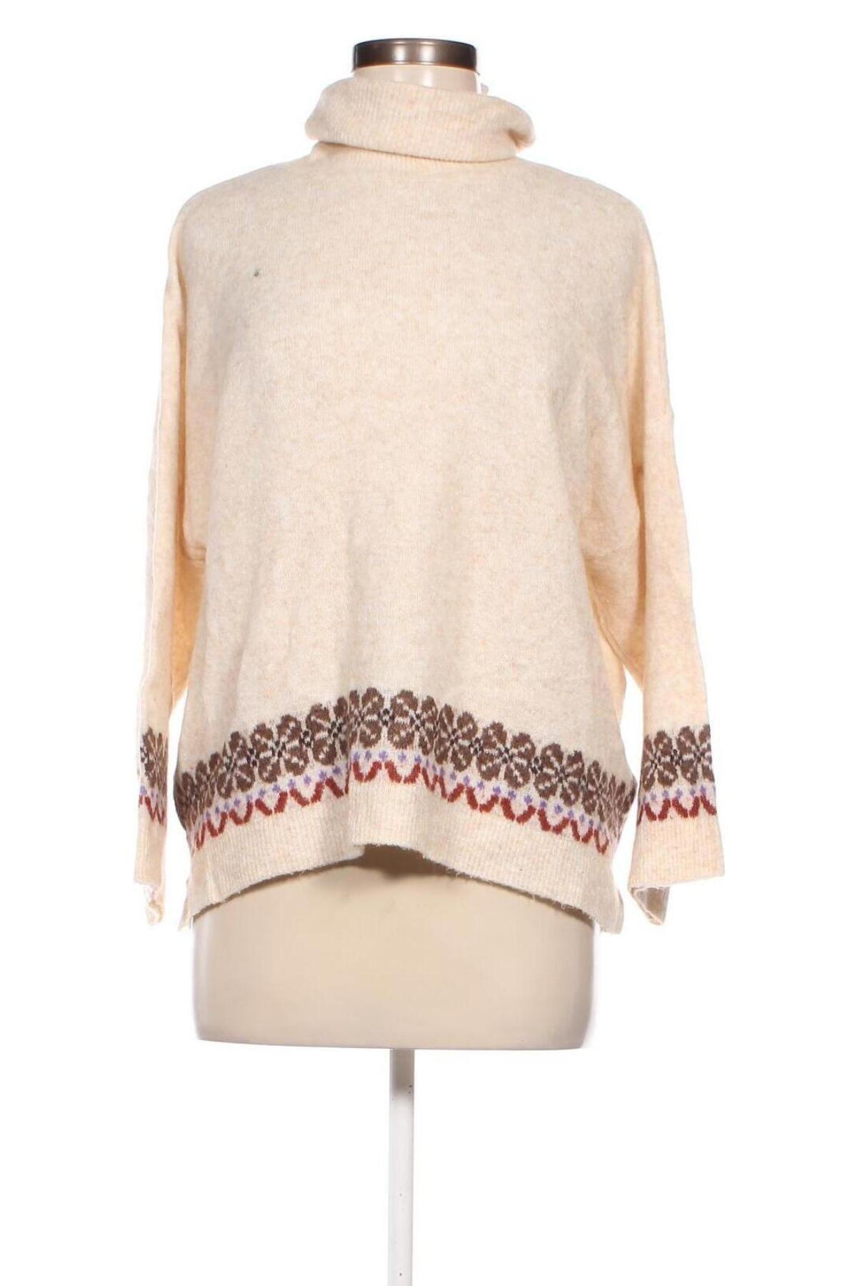 Damski sweter Cream, Rozmiar L, Kolor ecru, Cena 118,99 zł