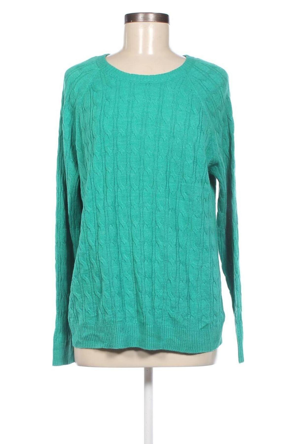 Damenpullover Croft & Barrow, Größe L, Farbe Grün, Preis 9,89 €