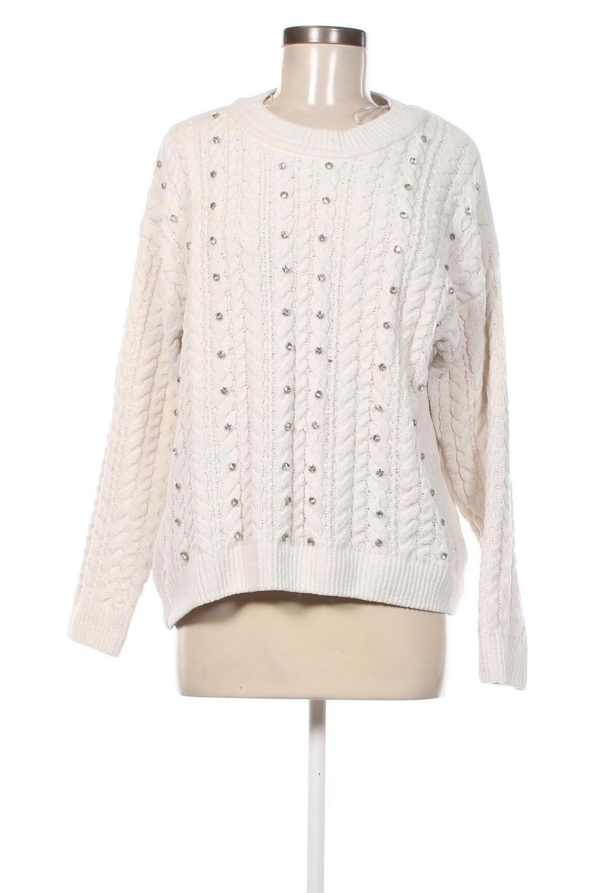 Damenpullover Cynthia Rowley, Größe L, Farbe Weiß, Preis 40,08 €