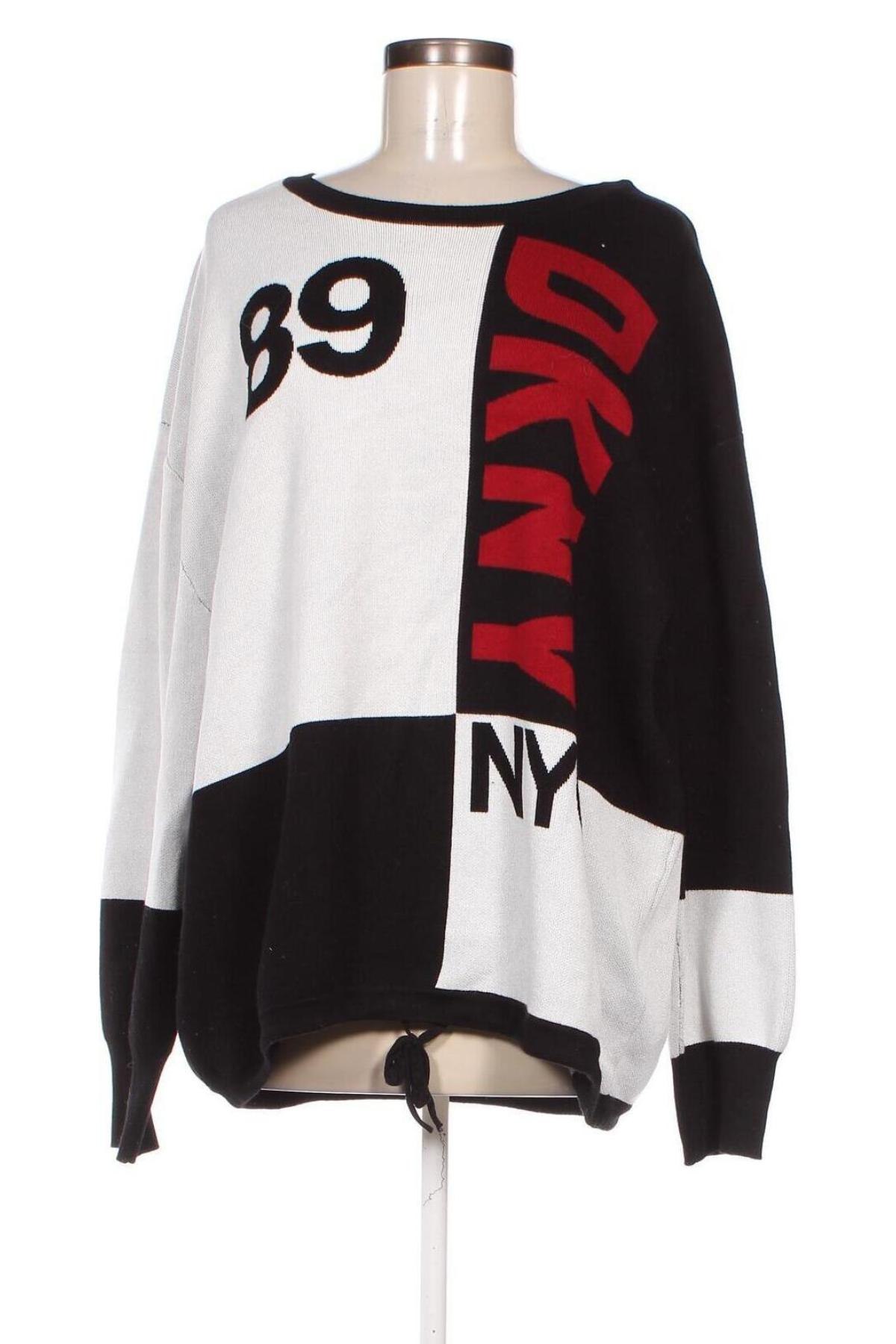 Γυναικείο πουλόβερ DKNY, Μέγεθος XL, Χρώμα Πολύχρωμο, Τιμή 59,38 €