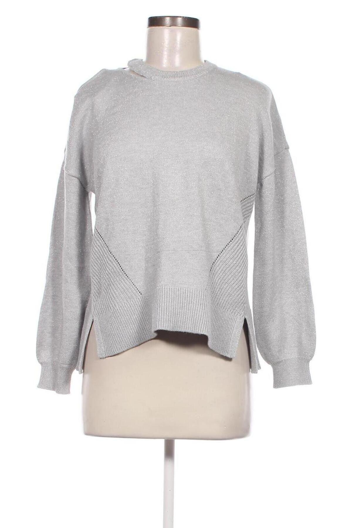 Damenpullover DKNY, Größe XS, Farbe Silber, Preis 36,99 €