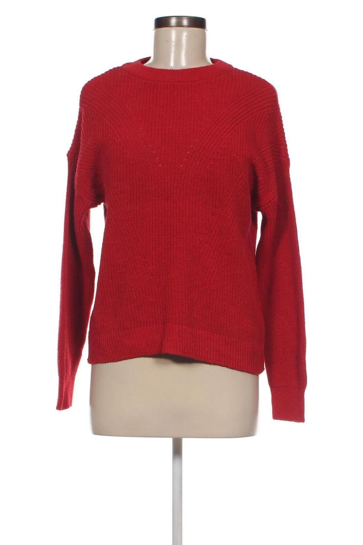 Pulover de femei Defacto, Mărime M, Culoare Roșu, Preț 74,15 Lei