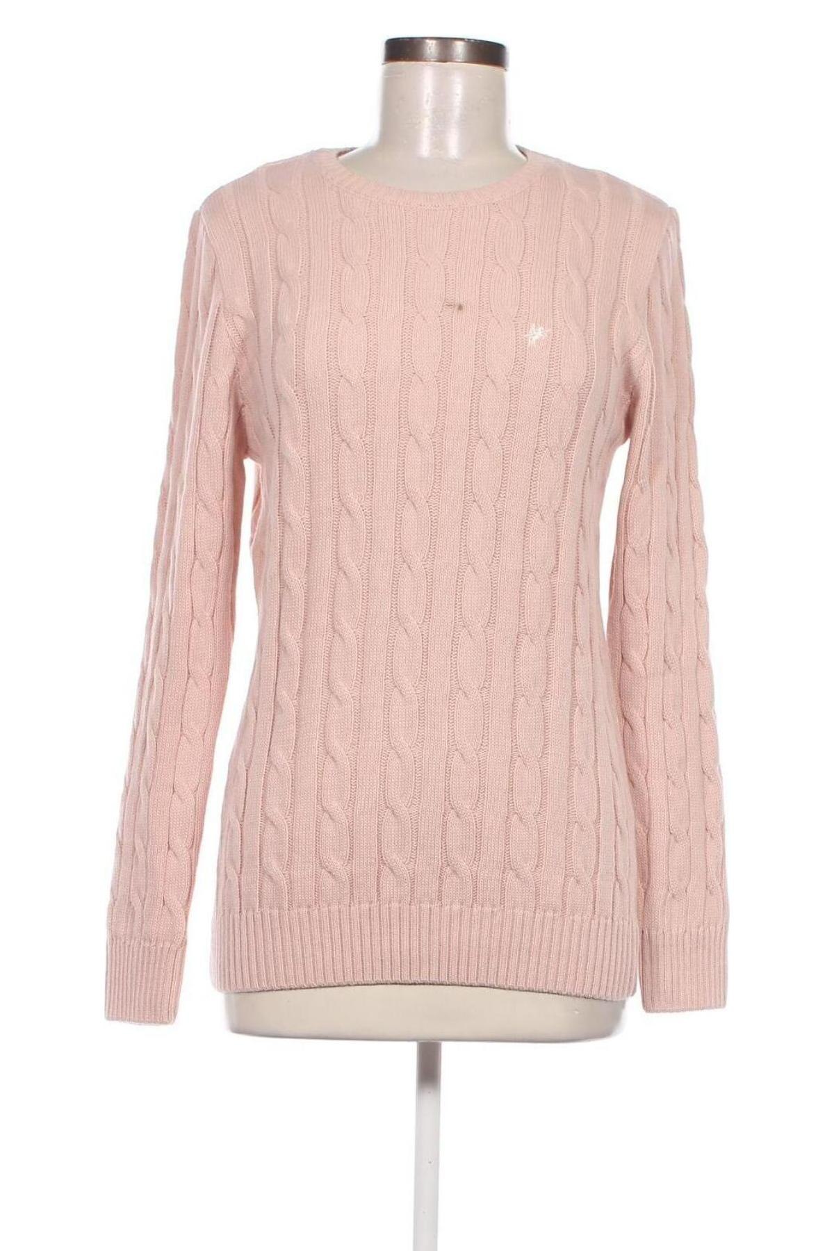 Γυναικείο πουλόβερ Denim Culture, Μέγεθος L, Χρώμα Ρόζ , Τιμή 25,89 €