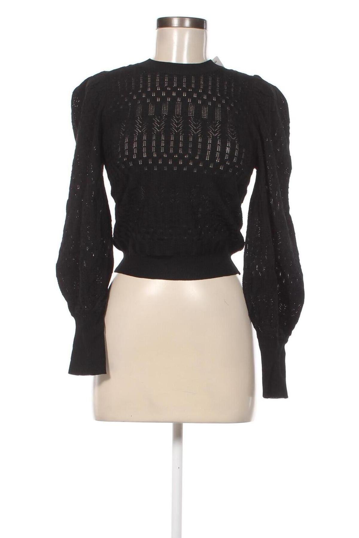 Дамски пуловер Desigual, Размер M, Цвят Черен, Цена 62,00 лв.