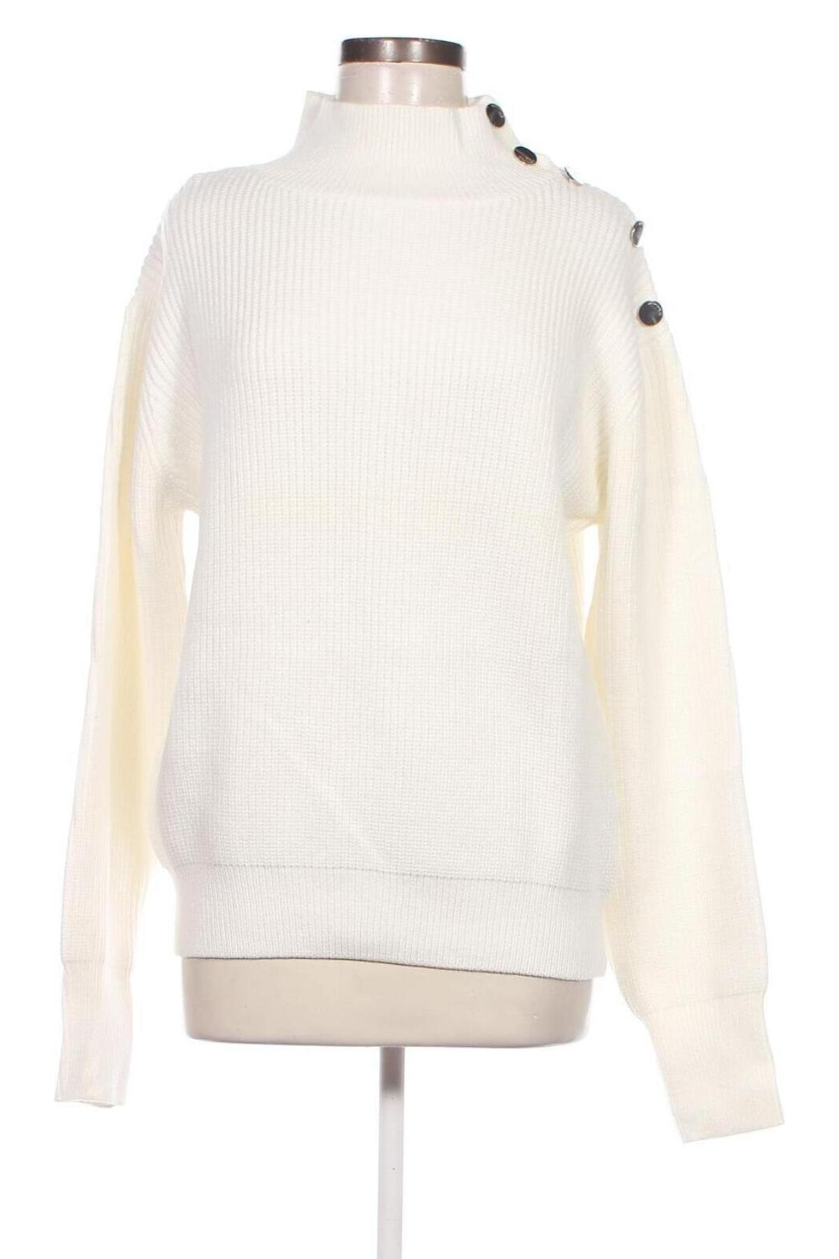 Γυναικείο πουλόβερ Dreimaster, Μέγεθος M, Χρώμα Λευκό, Τιμή 62,78 €