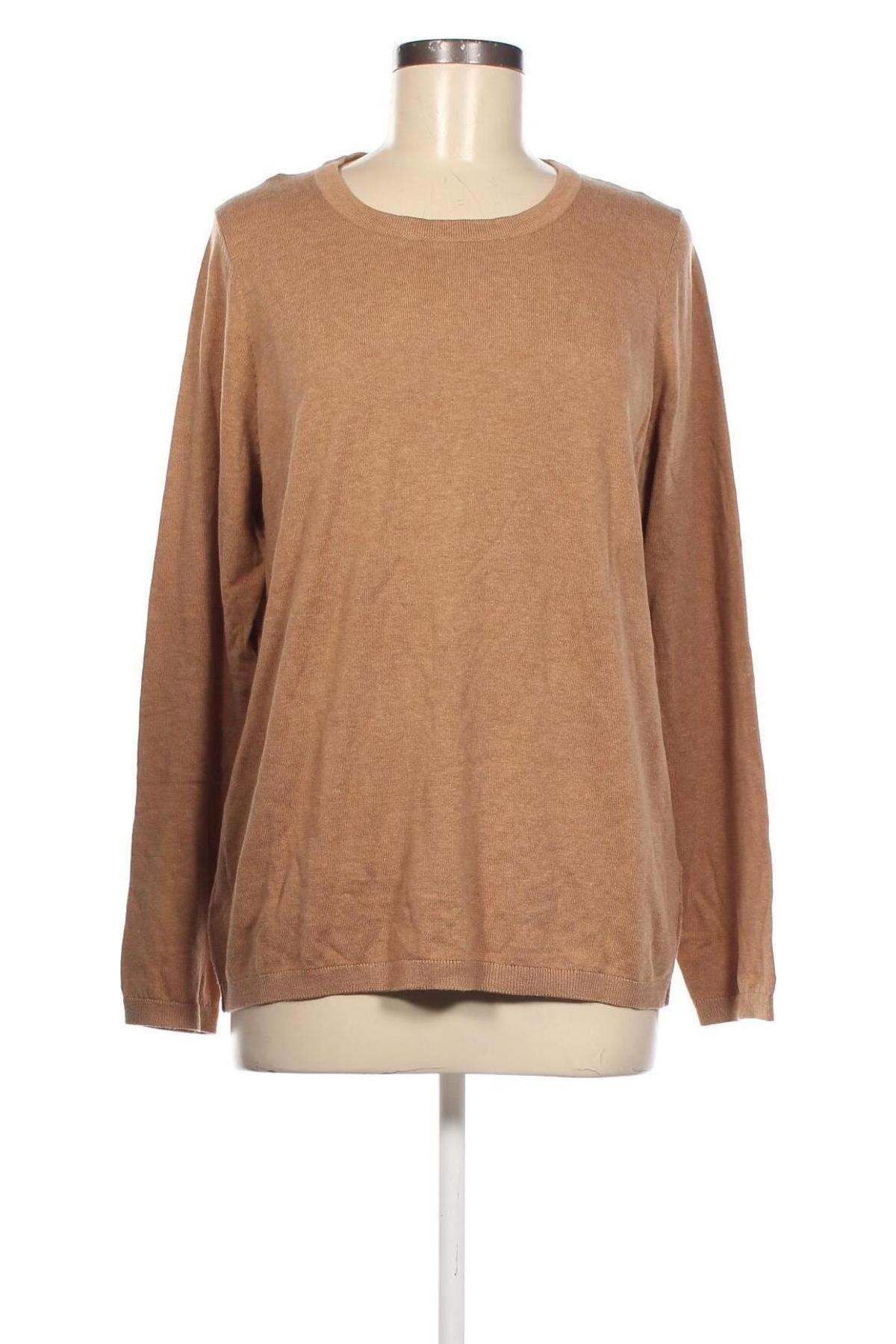 Дамски пуловер Edc By Esprit, Размер XXL, Цвят Кафяв, Цена 26,69 лв.