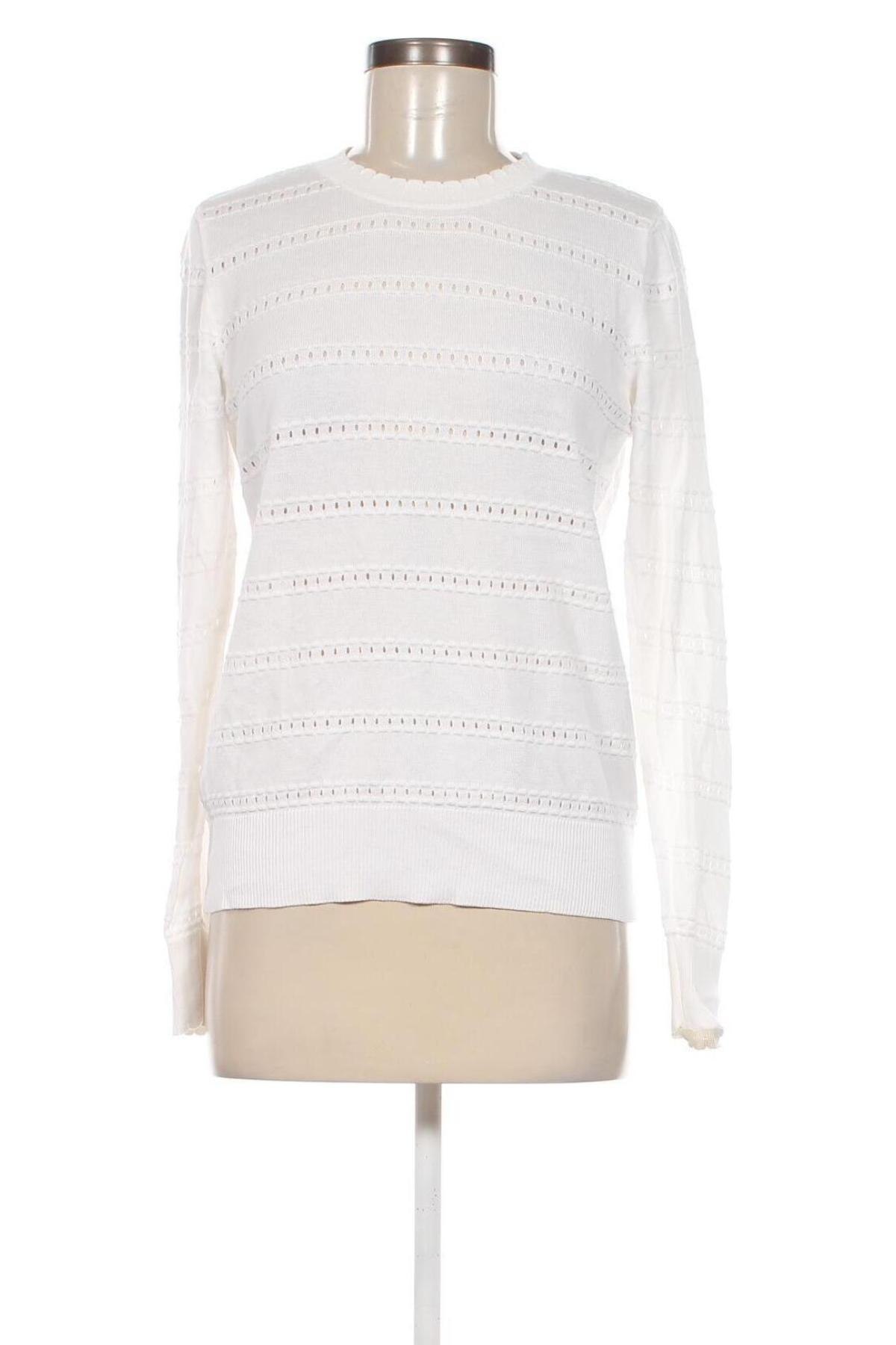 Дамски пуловер Edc By Esprit, Размер L, Цвят Бял, Цена 10,25 лв.