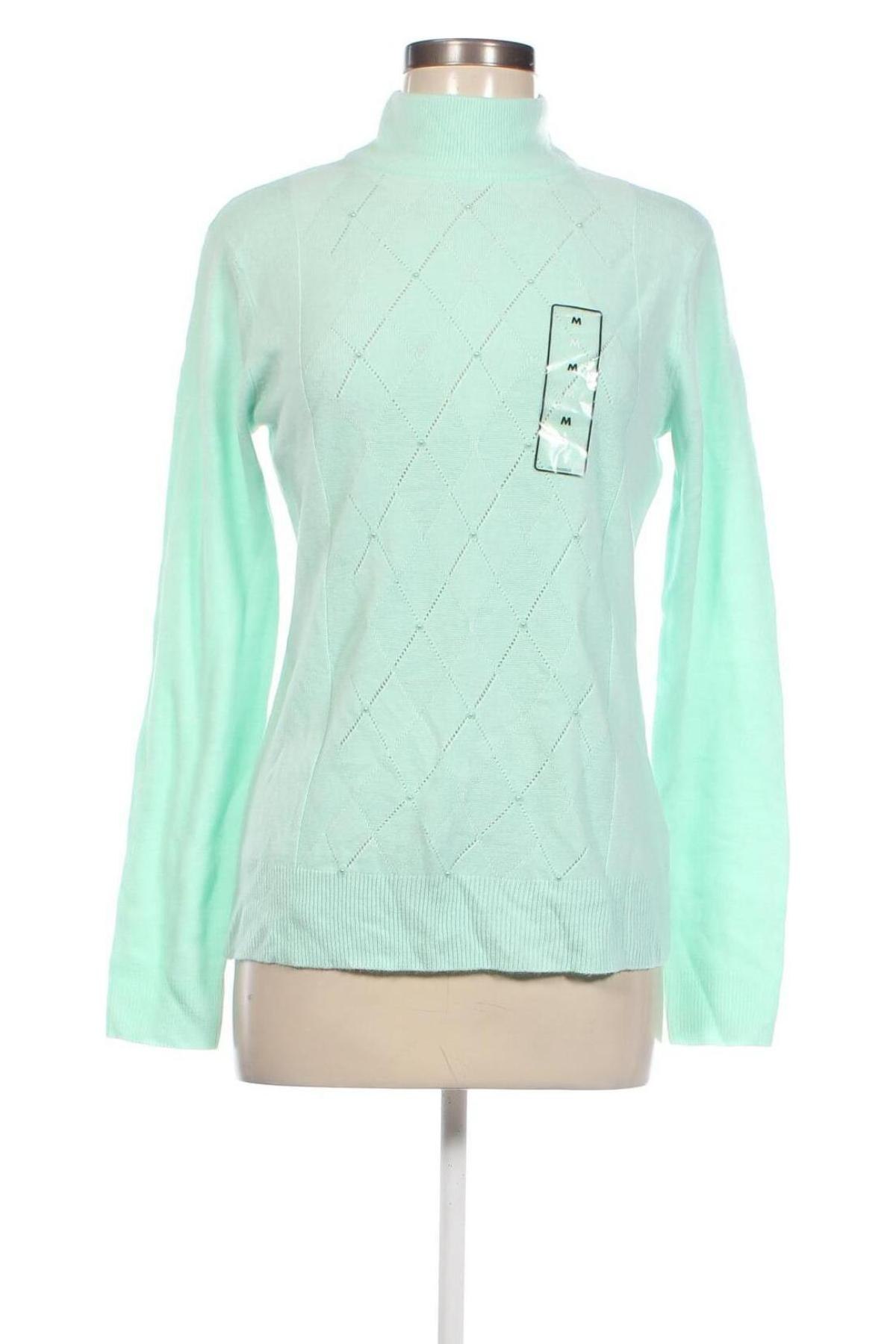 Дамски пуловер Editions, Размер M, Цвят Зелен, Цена 17,64 лв.
