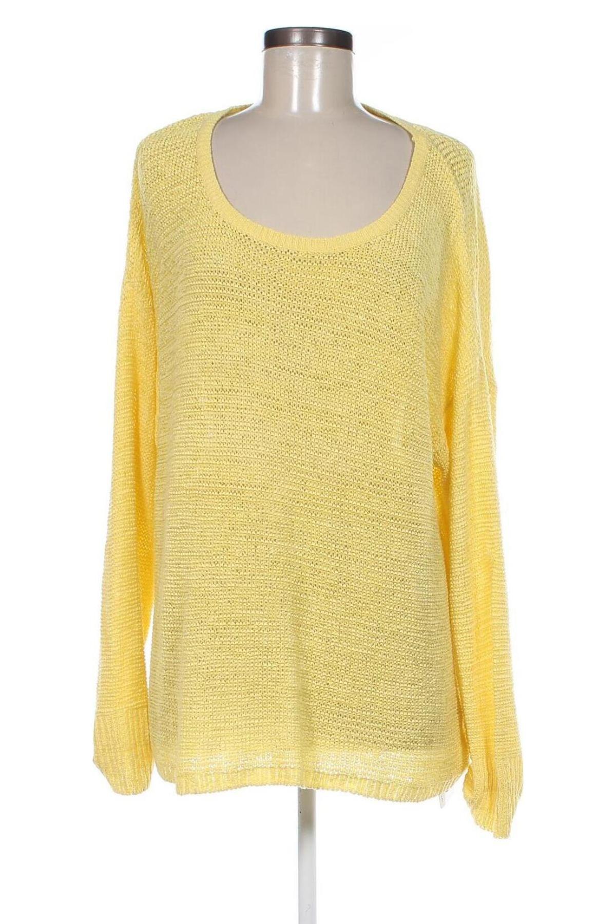 Дамски пуловер Esmara, Размер XL, Цвят Жълт, Цена 15,65 лв.