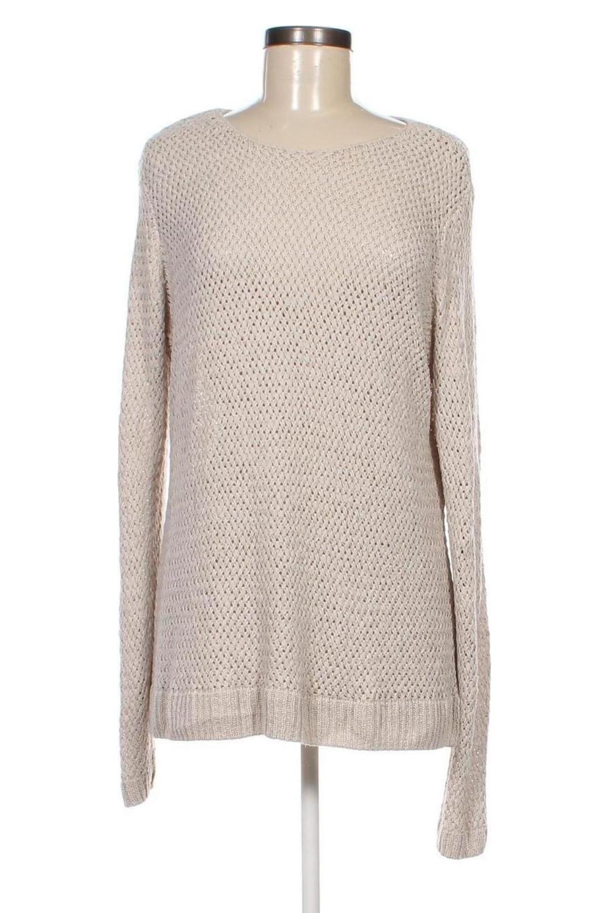 Damenpullover Essentials by Tchibo, Größe XL, Farbe Beige, Preis 6,05 €