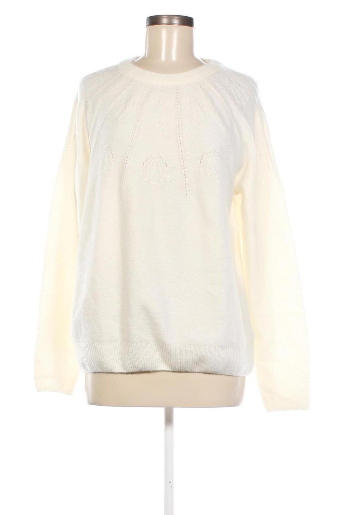 Дамски пуловер Essentials by Tchibo, Размер M, Цвят Бял, Цена 14,21 лв.