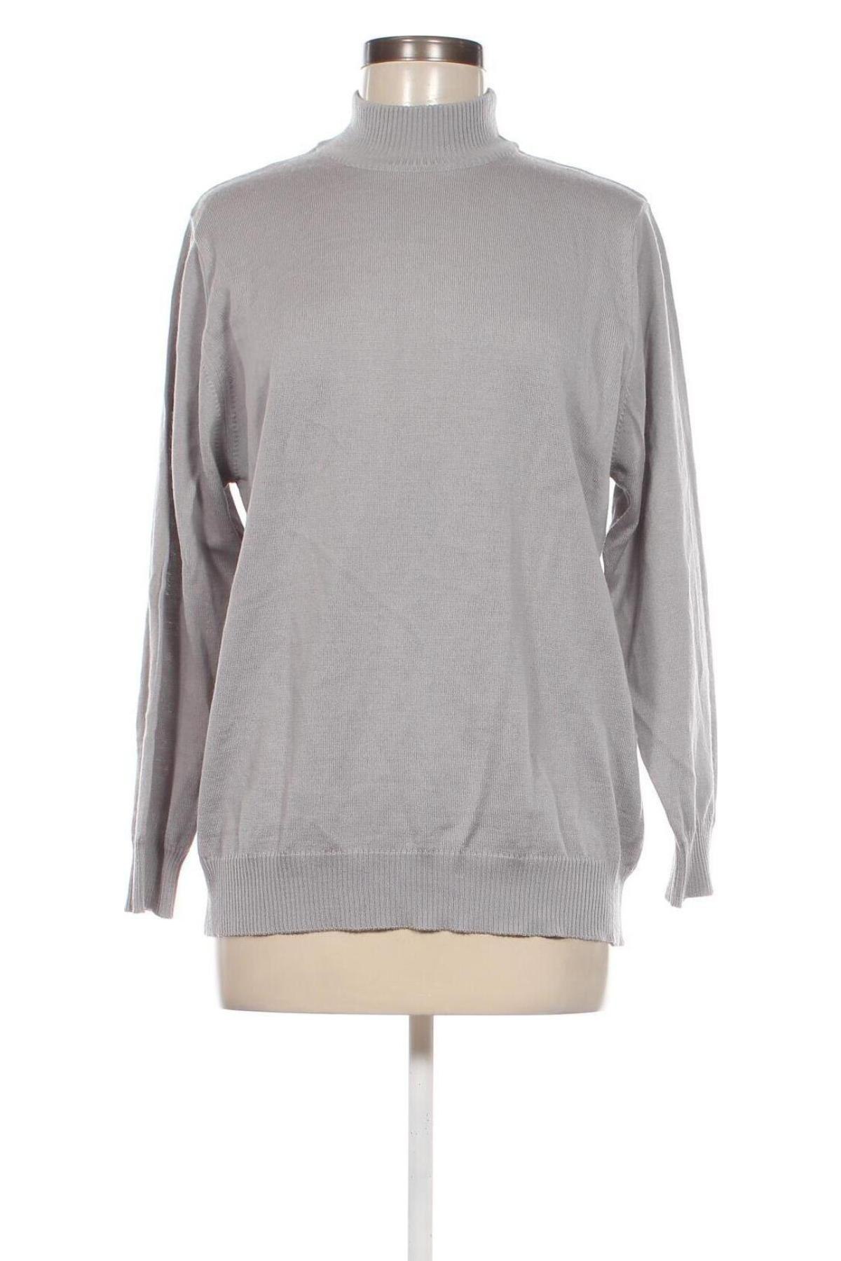 Γυναικείο πουλόβερ FMF, Μέγεθος L, Χρώμα Γκρί, Τιμή 7,97 €