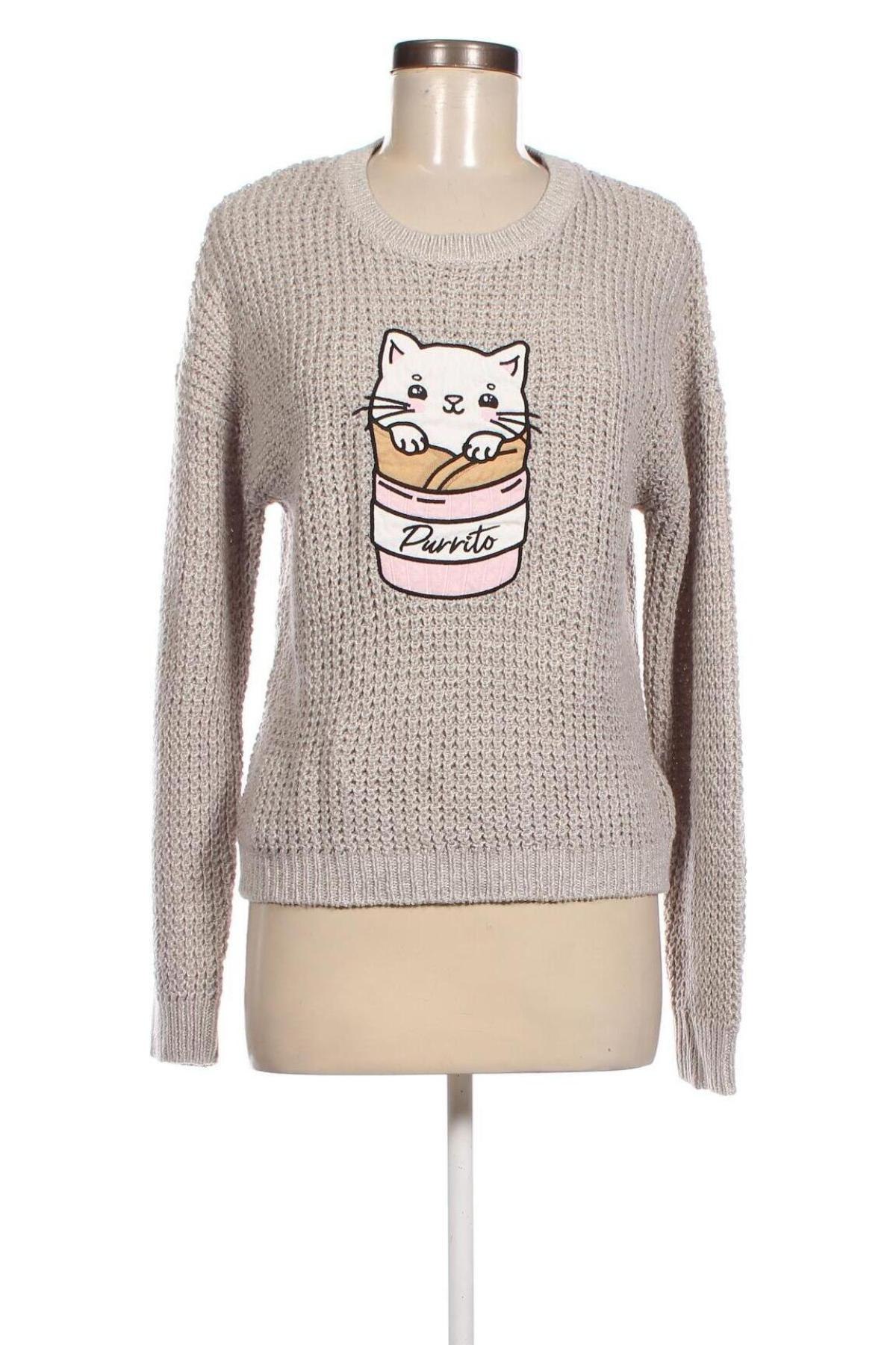 Damski sweter Fb Sister, Rozmiar XL, Kolor Szary, Cena 32,99 zł