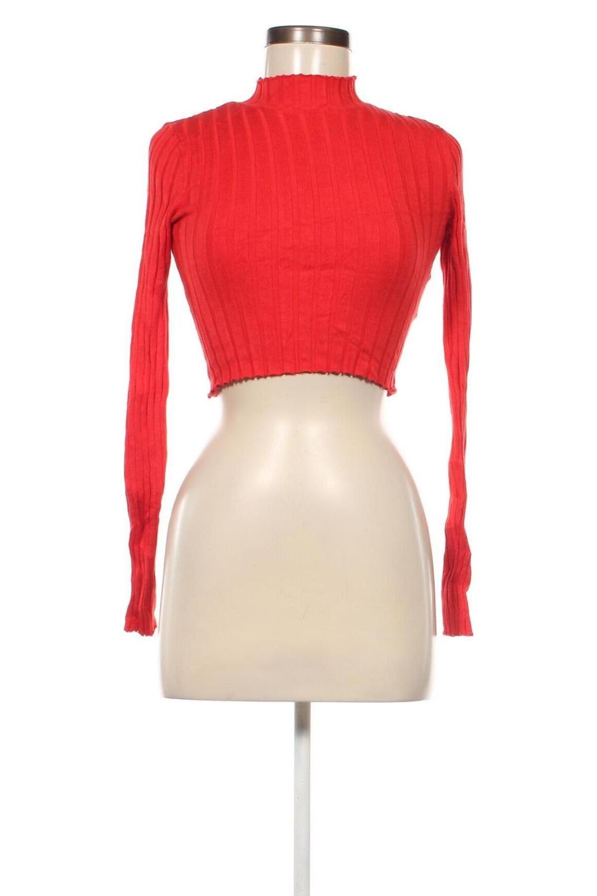 Дамски пуловер Fb Sister, Размер M, Цвят Червен, Цена 13,34 лв.