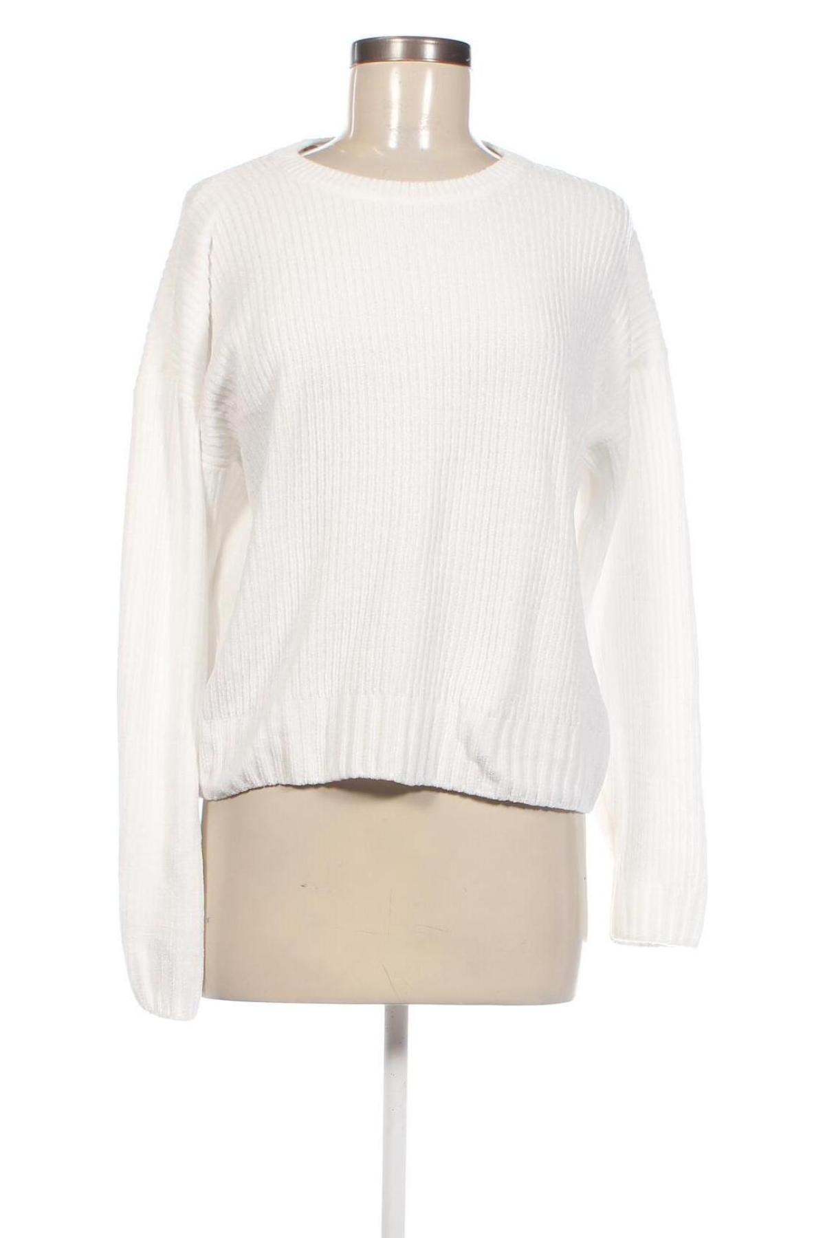 Γυναικείο πουλόβερ Fb Sister, Μέγεθος M, Χρώμα Λευκό, Τιμή 8,25 €
