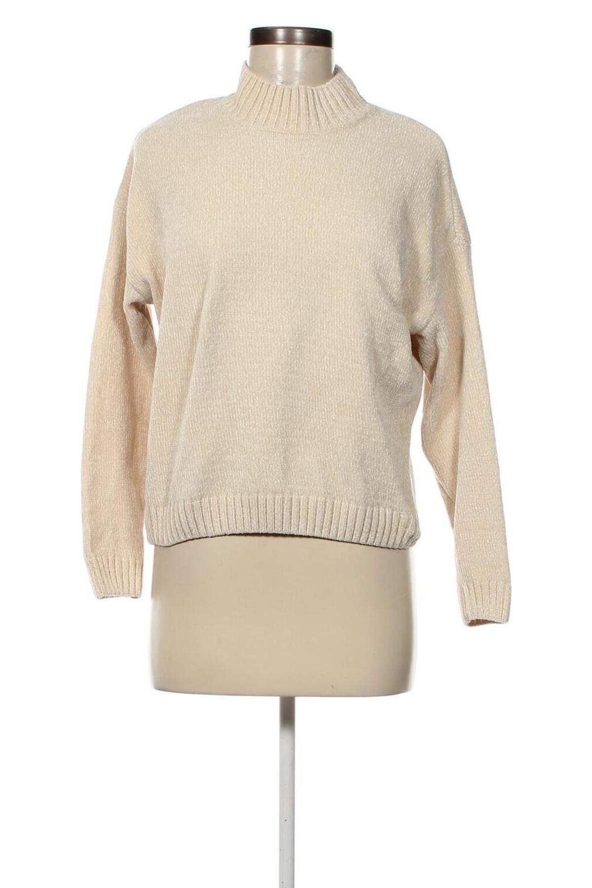 Дамски пуловер Fb Sister, Размер XXS, Цвят Бежов, Цена 15,66 лв.